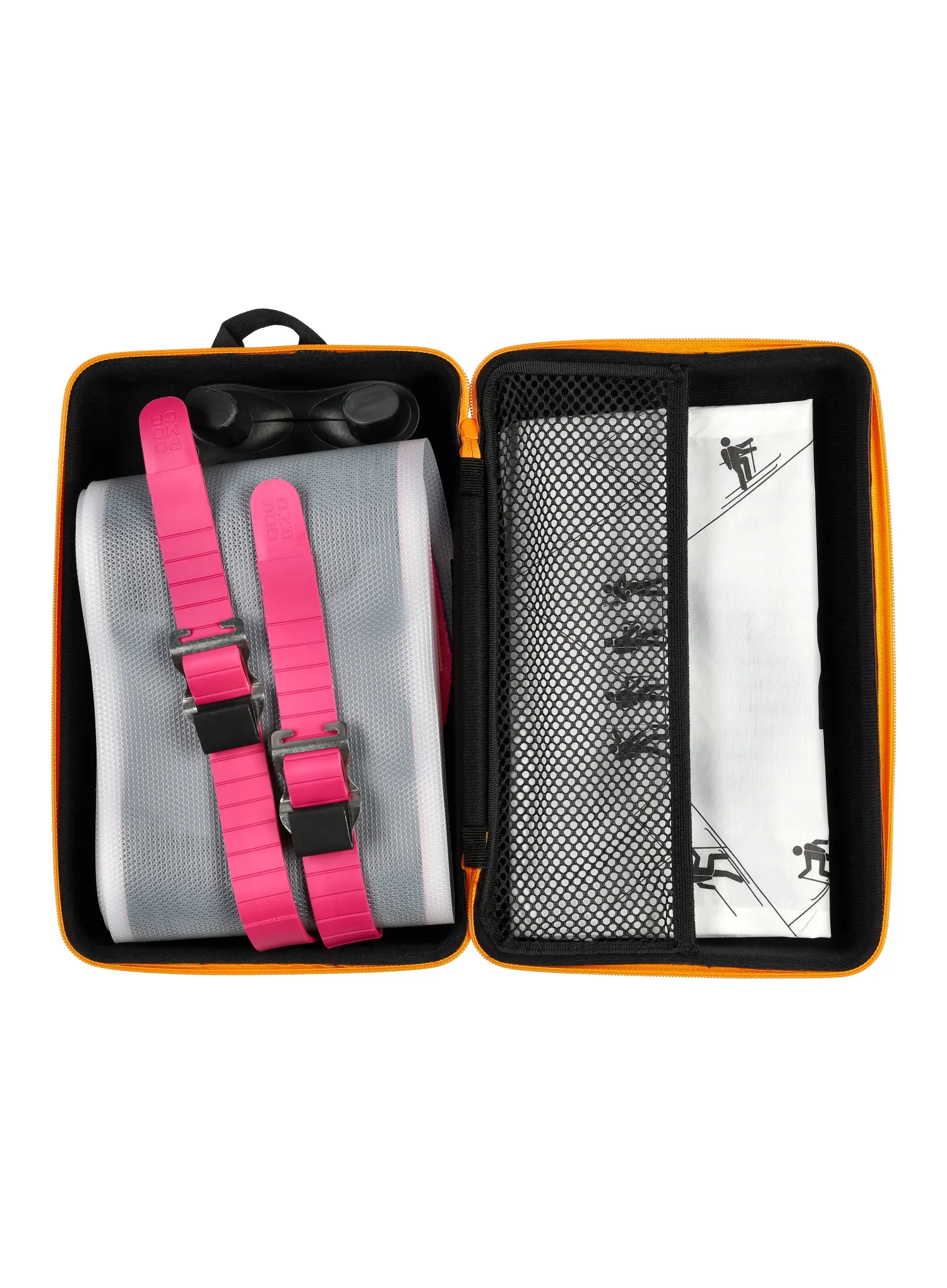 Stoupací pásy Pomoca Ready2Climb Free Pro 123 mm - pink