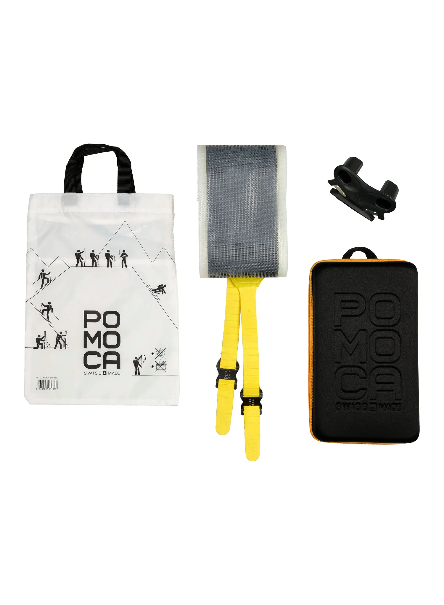 Stoupací pásy Pomoca Ready2Climb Tour Explore 130 mm - yellow