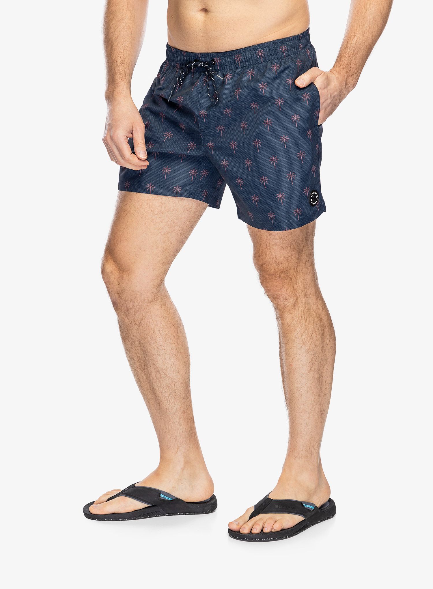 Kraťasy Protest Prtalvis Beachshort - night sky blue