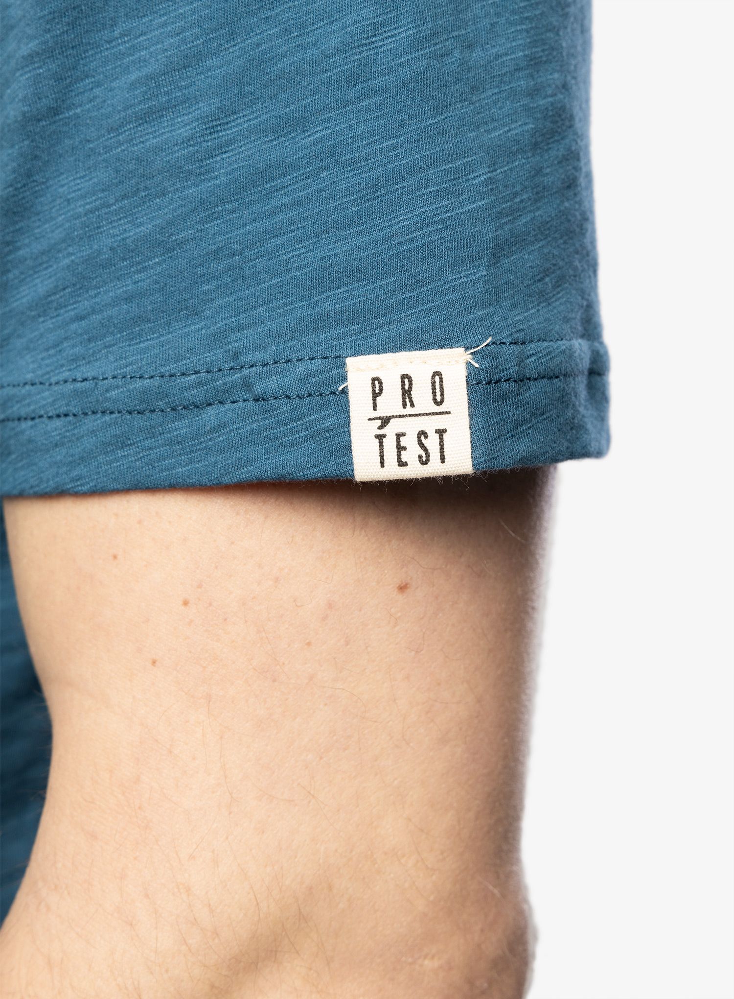 Bavlněné tričko Protest Prtexmouth T-Shirt - blue