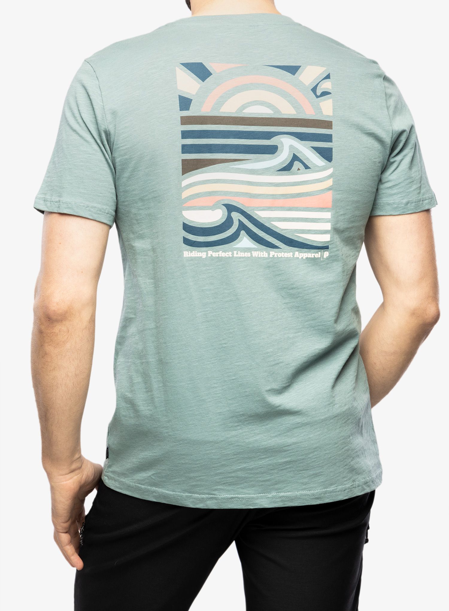 Bavlněné tričko Protest Prtholbox T-Shirt - arctic green