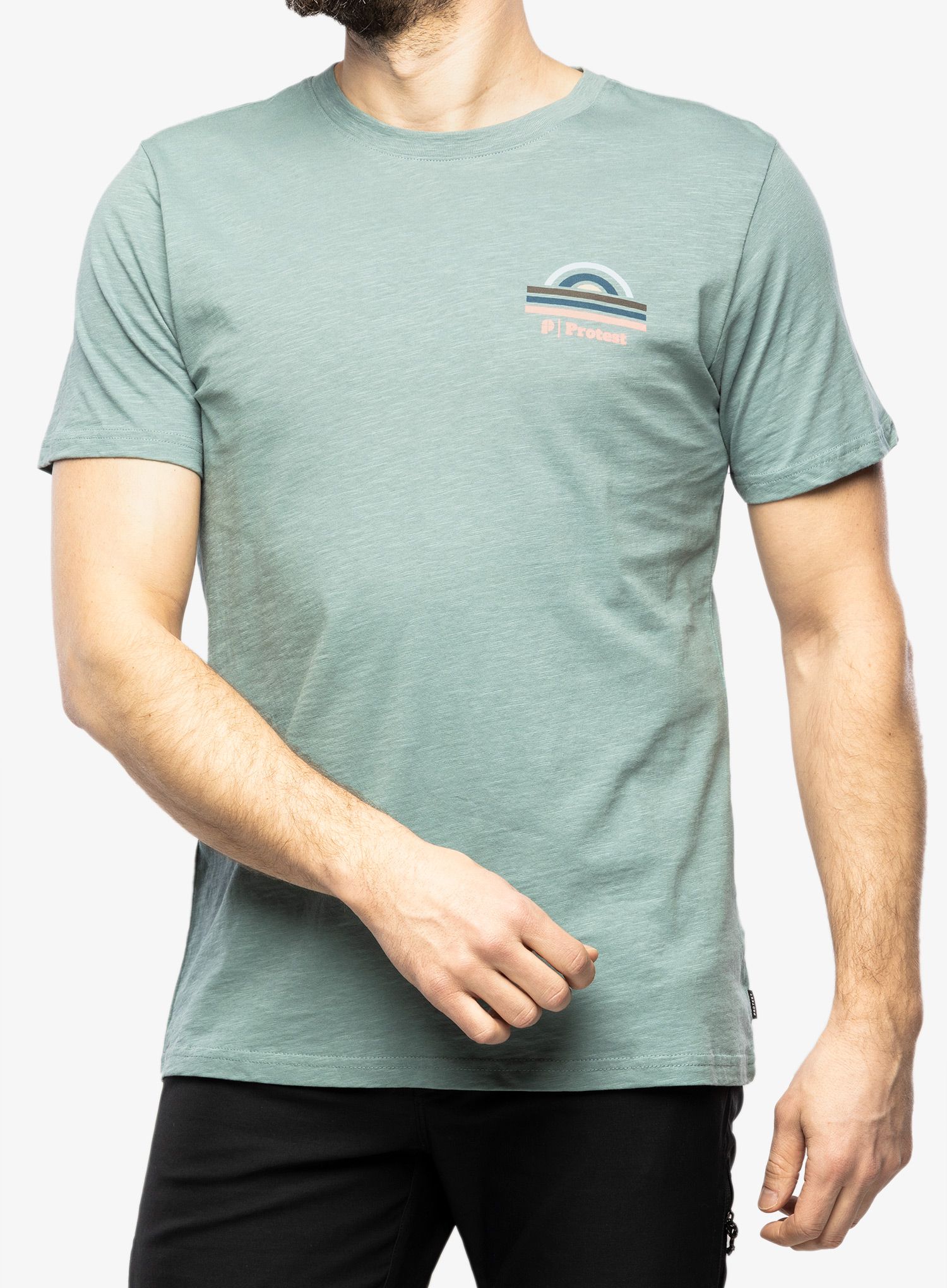 Bavlněné tričko Protest Prtholbox T-Shirt - arctic green