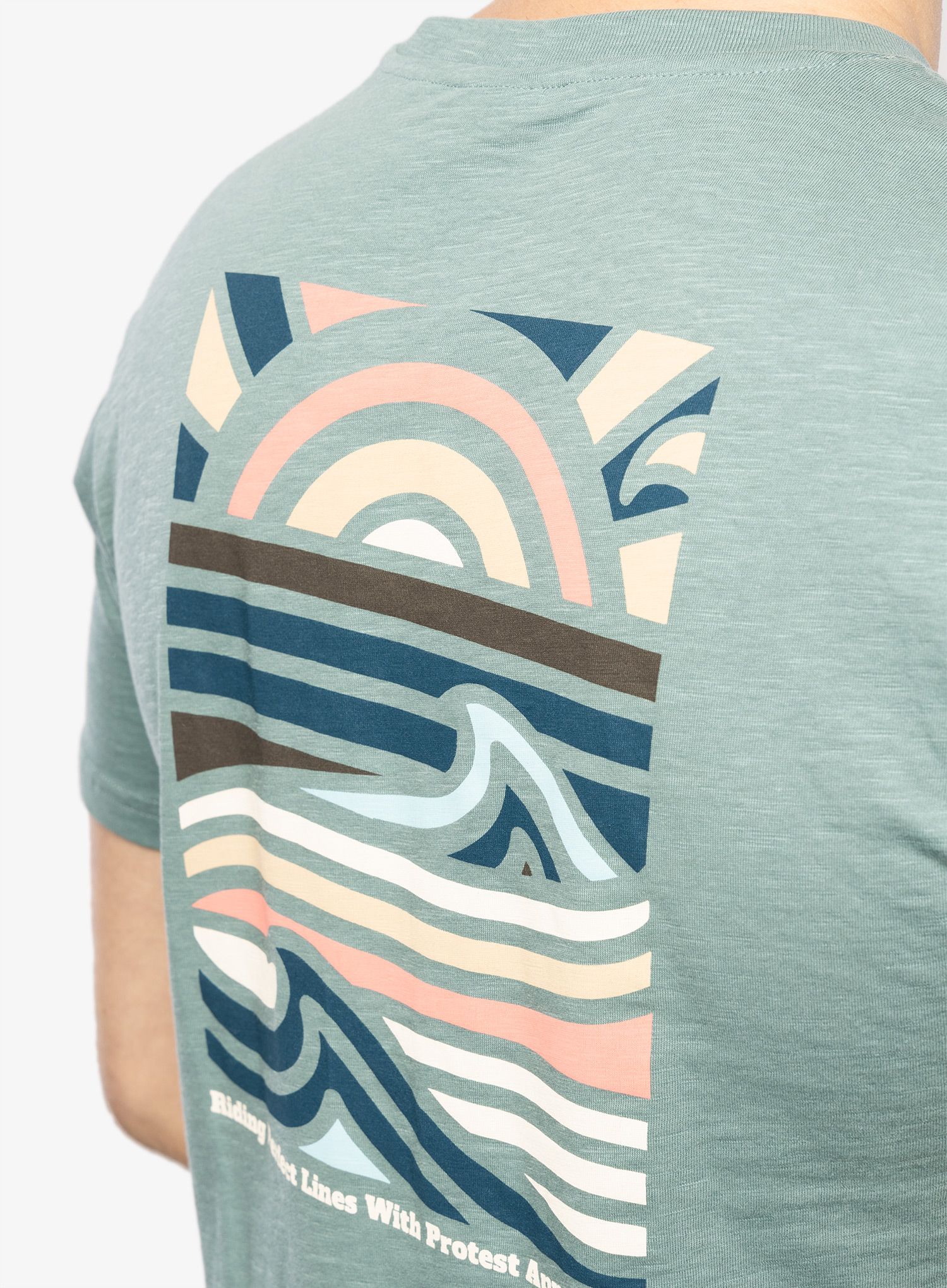 Bavlněné tričko Protest Prtholbox T-Shirt - arctic green
