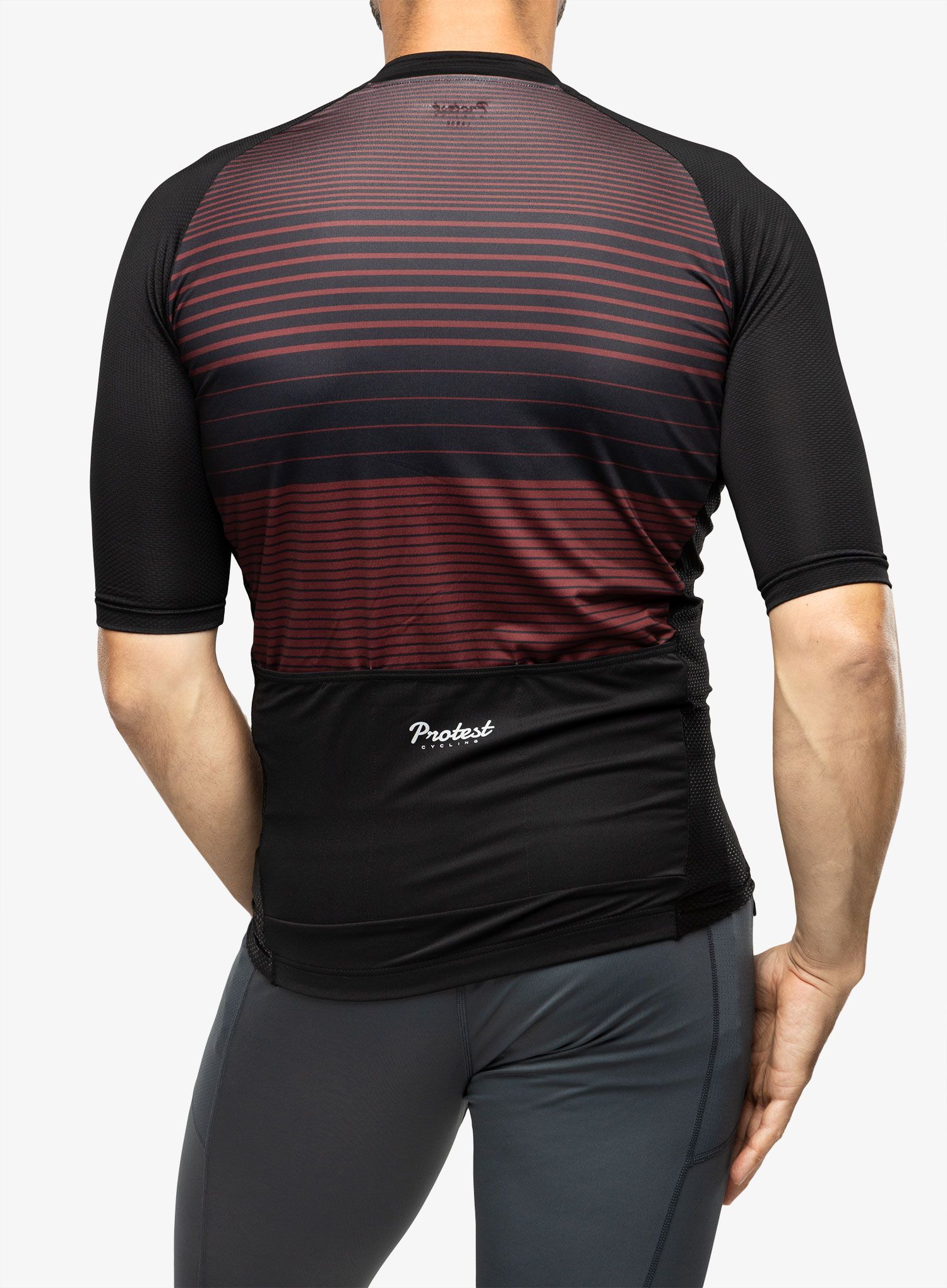 Cyklotriko Protest Prtkoblet Cycling Jersey Short Sleeve - true black