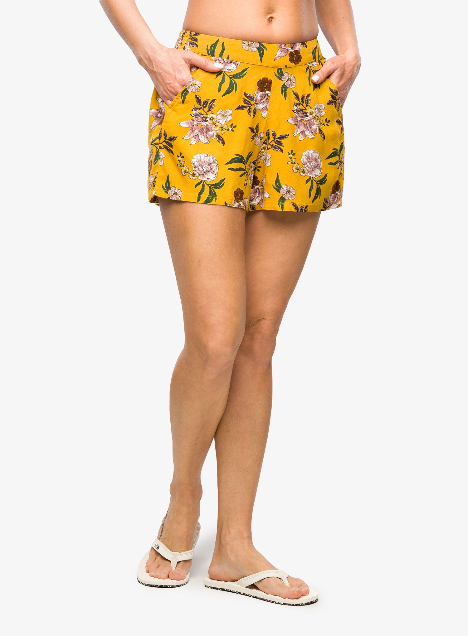 Kraťasy dámské Protest Prtmahi Shorts - tumeric yellow