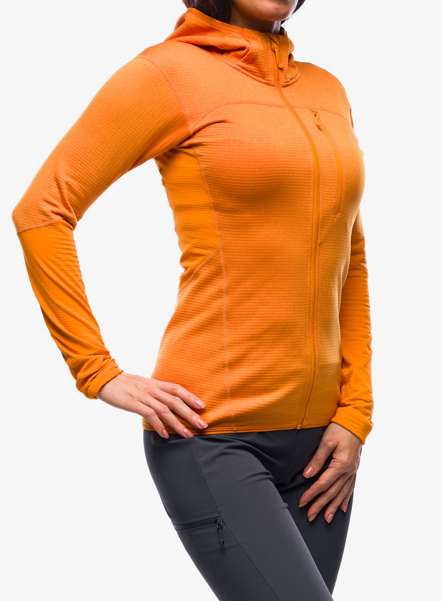 Dámská mikina Rab Ascendor Hoody - marmalade