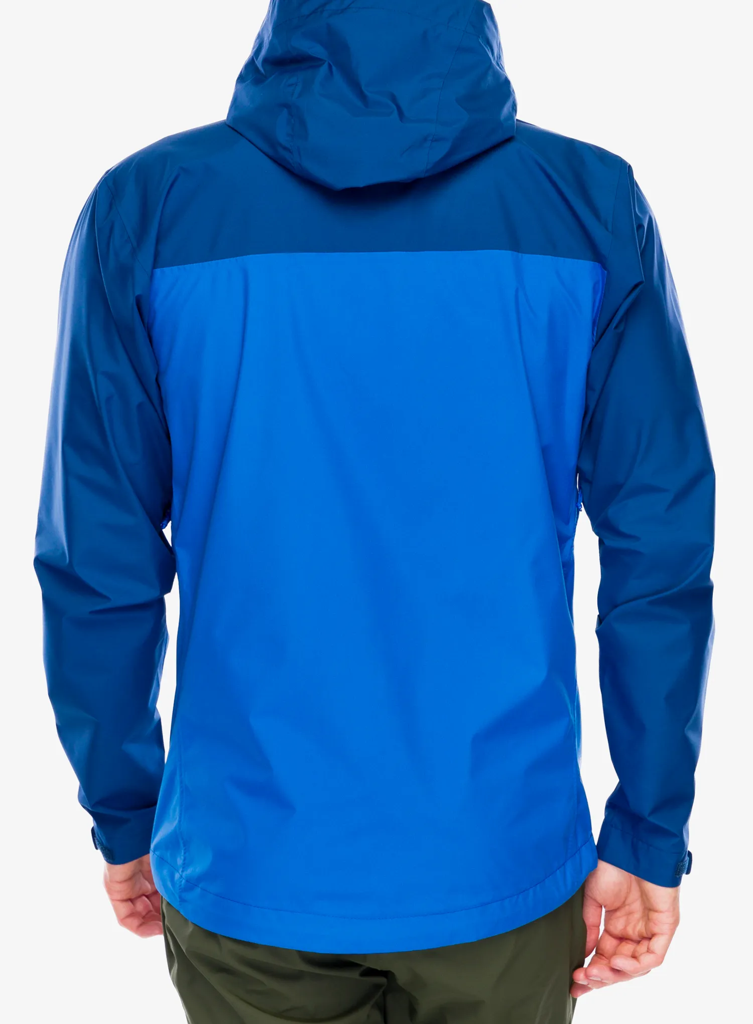 Bunda s membránou Rab Downpour Eco Jacket - nightfall blue/ascent blue