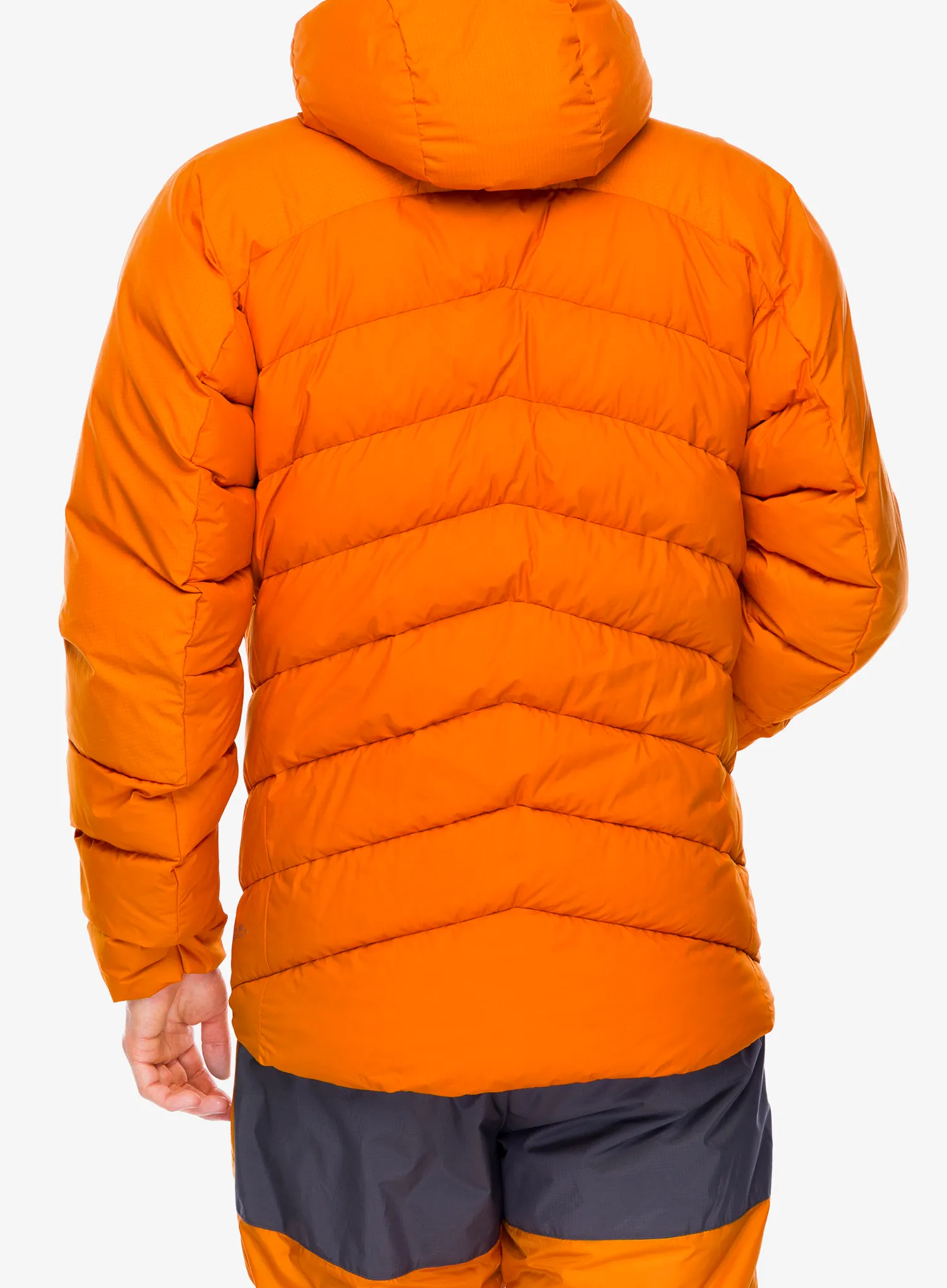 Péřová bunda Rab Infinity Alpine Jacket - marmalade