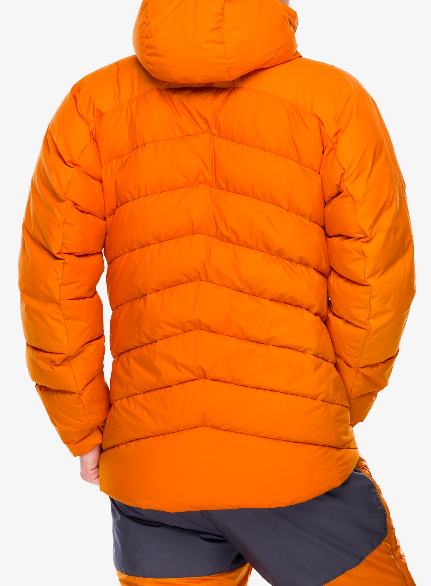Péřová bunda Rab Infinity Alpine Jacket - marmalade