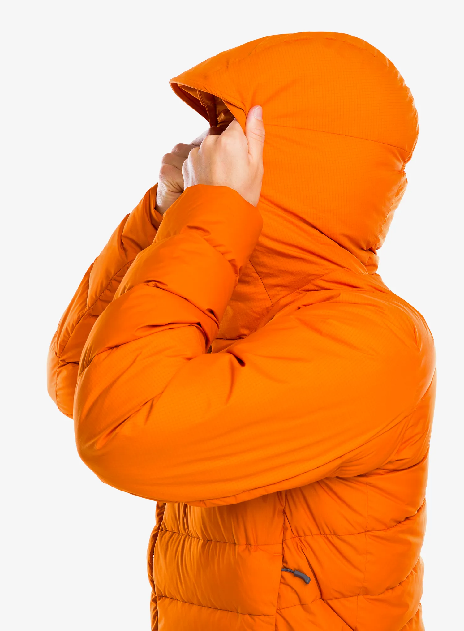 Péřová bunda Rab Infinity Alpine Jacket - marmalade