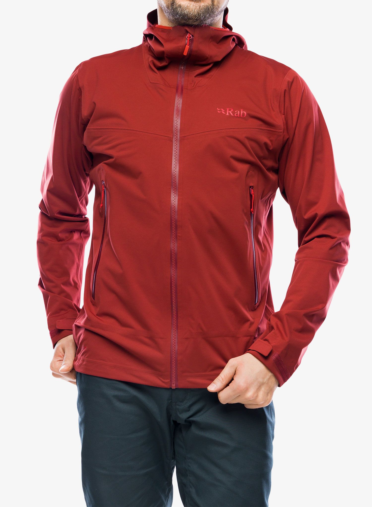 Bunda s membránou Rab Kinetic 2.0 Jacket - oxblood red