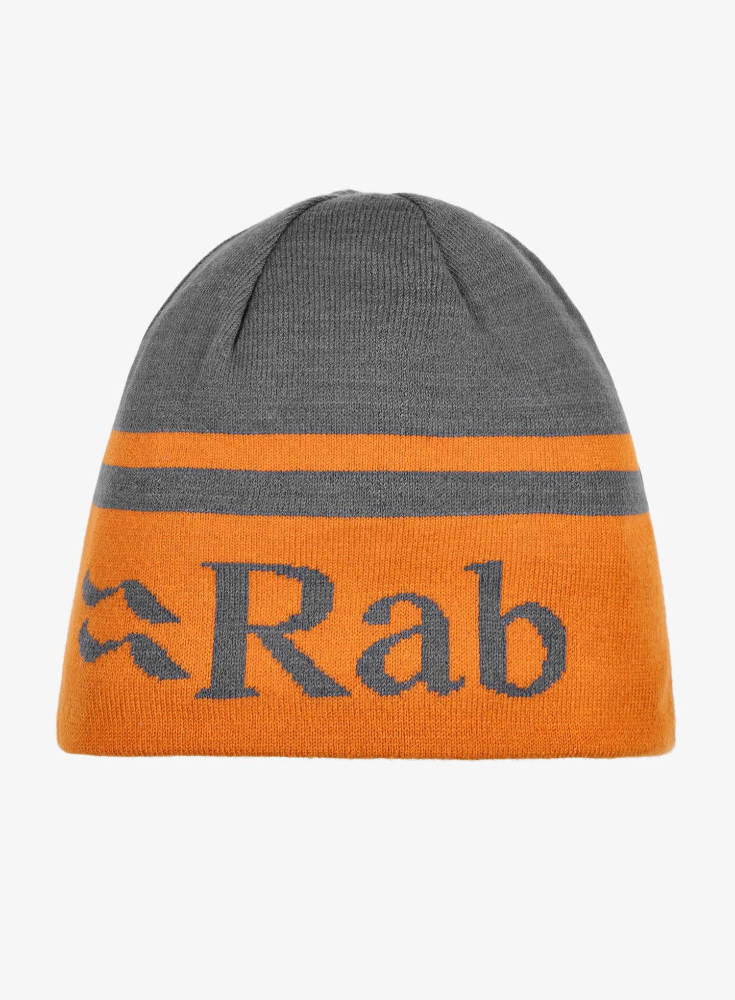 Čepice  Rab Logo Band Beanie - graphene/marmalade