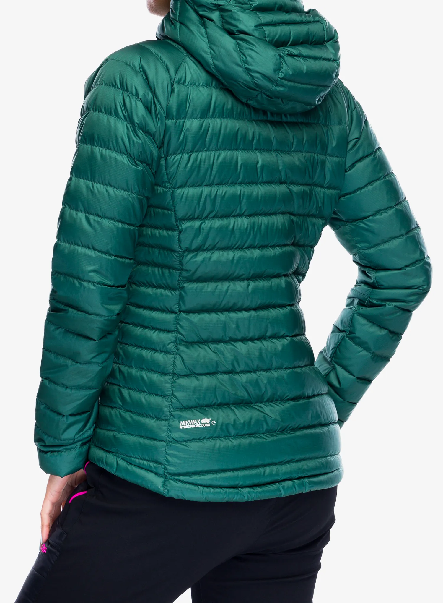 Dámská péřová bunda Rab Microlight Alpine Jacket - green slate