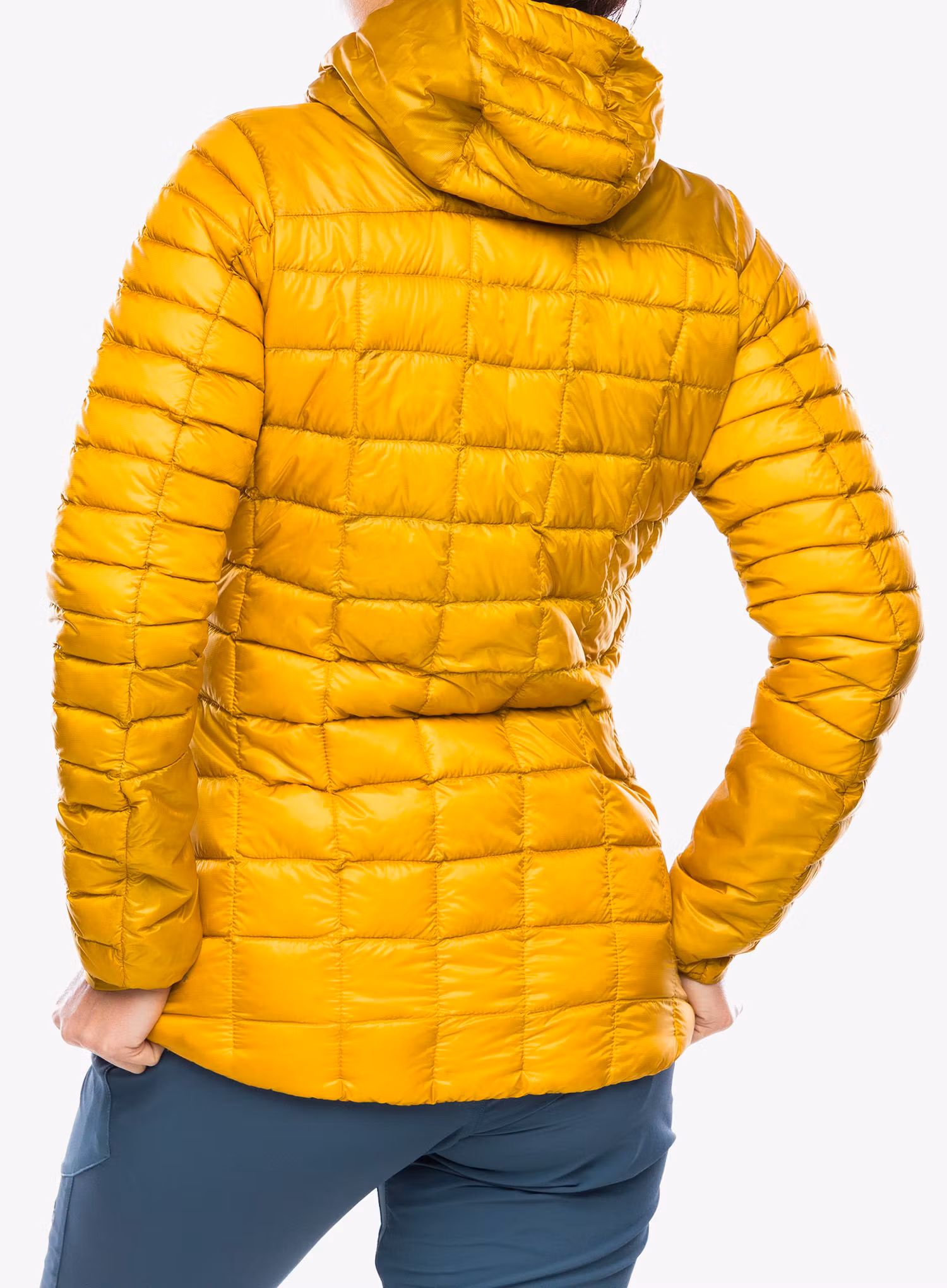 Dámská péřová bunda Rab Mythic Alpine Light Jacket - sahara