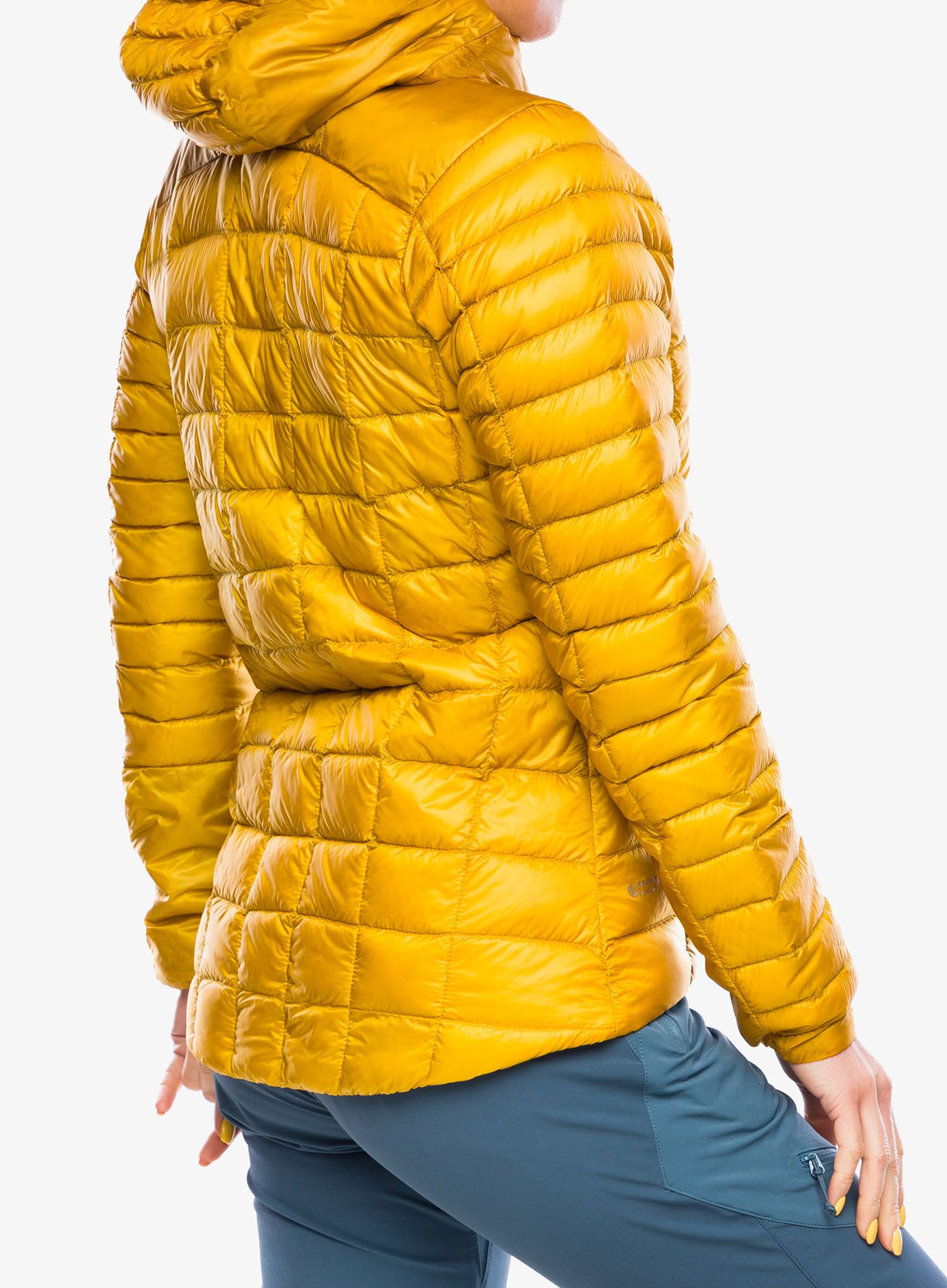 Dámská péřová bunda Rab Mythic Alpine Light Jacket - sahara