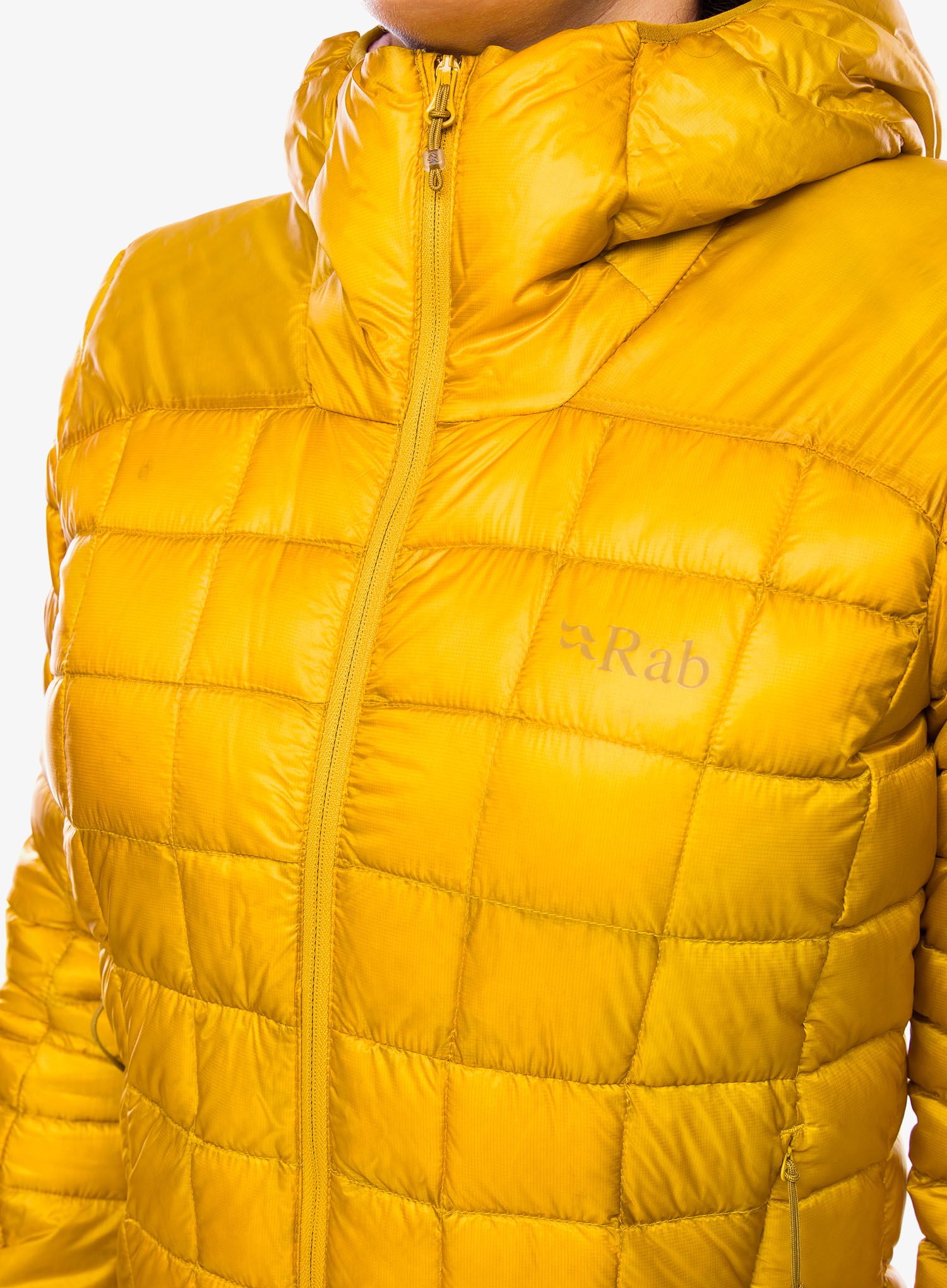 Dámská péřová bunda Rab Mythic Alpine Light Jacket - sahara