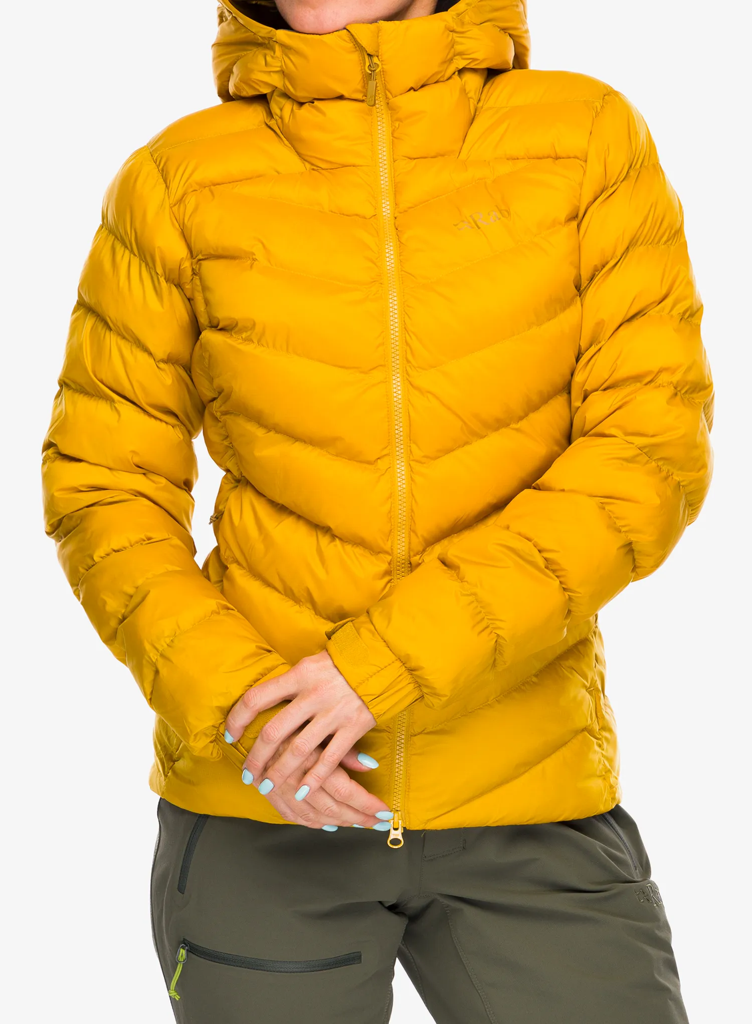 Zateplená bunda dámská Rab Nebula Pro Jacket - sahara
