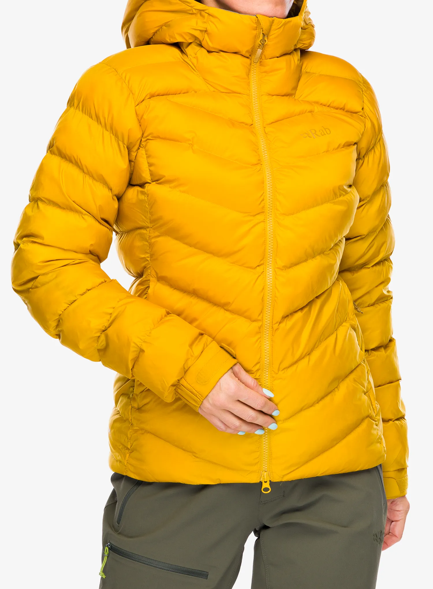 Zateplená bunda dámská Rab Nebula Pro Jacket - sahara
