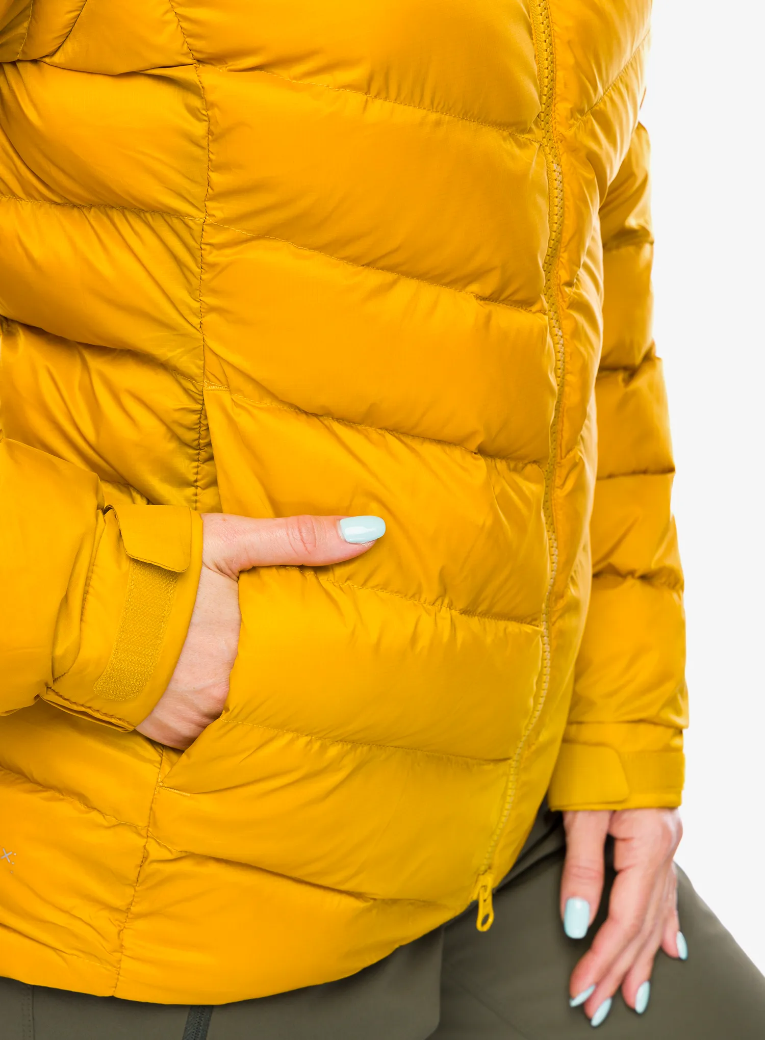 Zateplená bunda dámská Rab Nebula Pro Jacket - sahara
