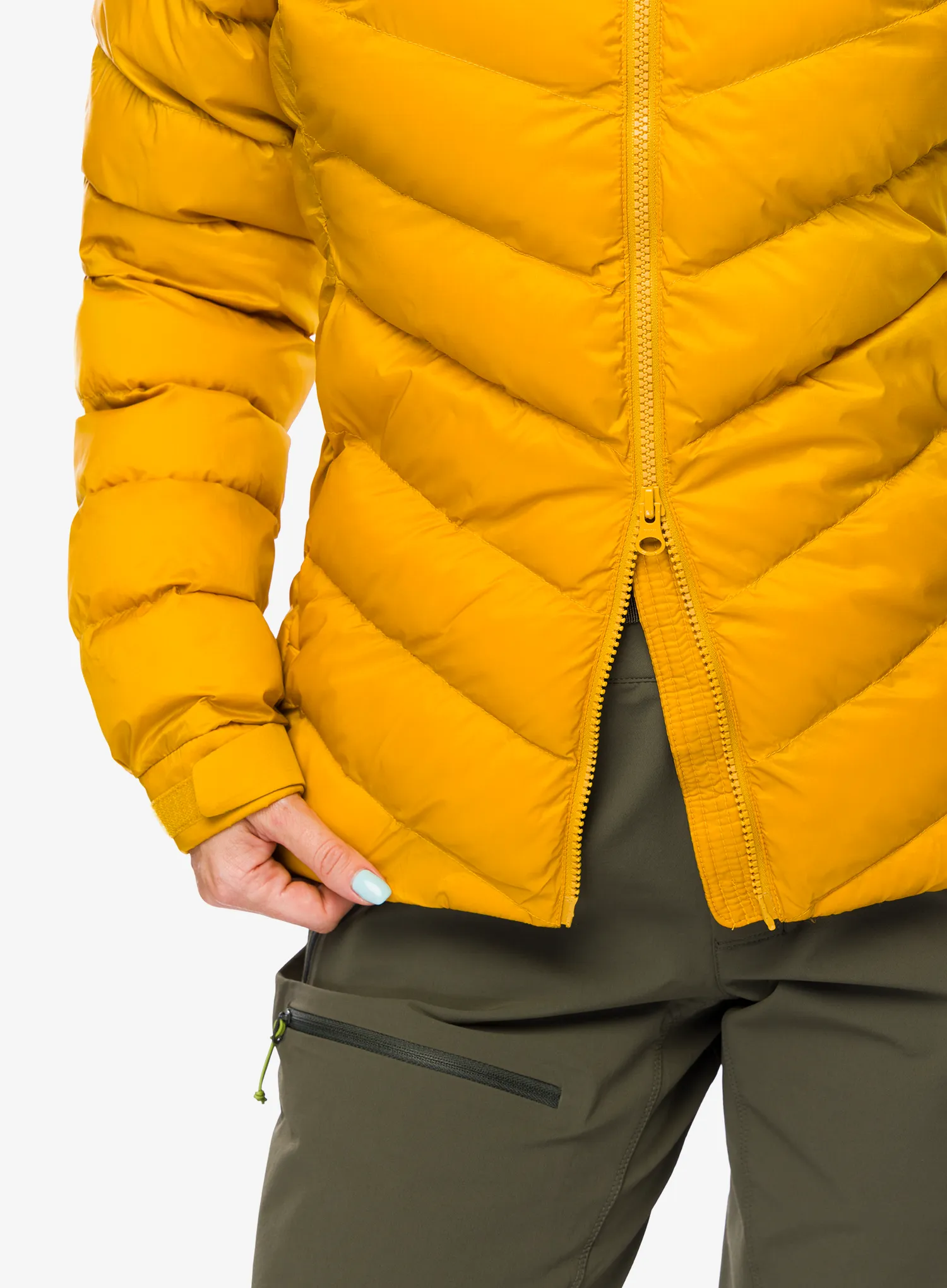 Zateplená bunda dámská Rab Nebula Pro Jacket - sahara