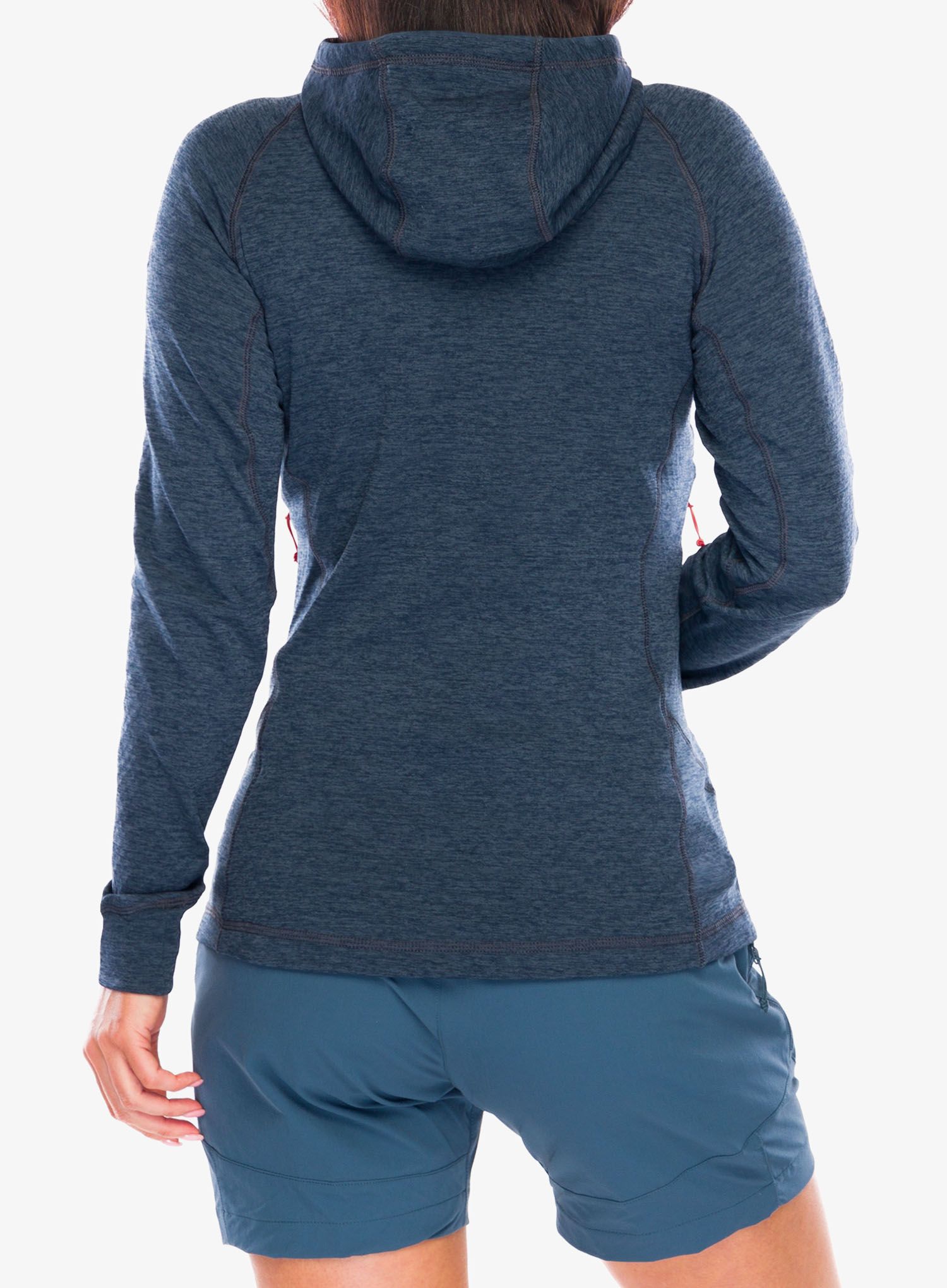 Dámská mikina s kapucí Rab Nexus Hoody - steel