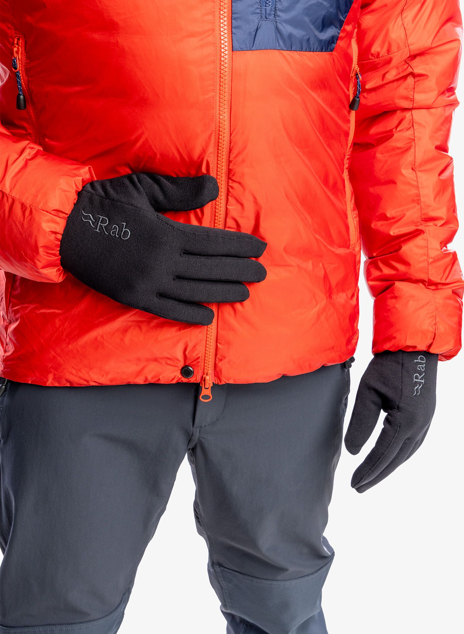 Rukavičky Rab Power Stretch Pro Glove - black