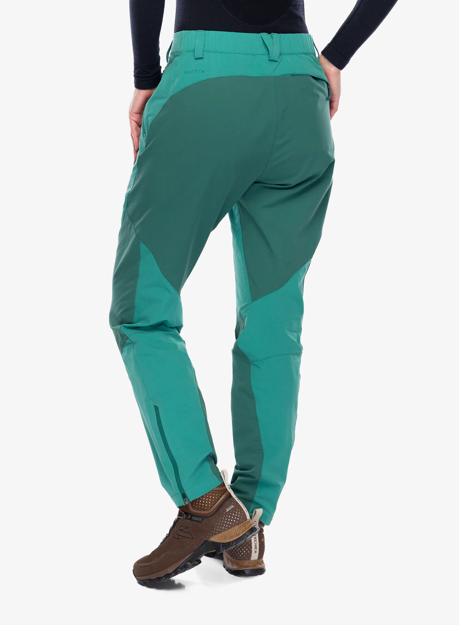 Trekové kalhoty dámské Rab Torque Mountain Pants - eucalyptus/green slate