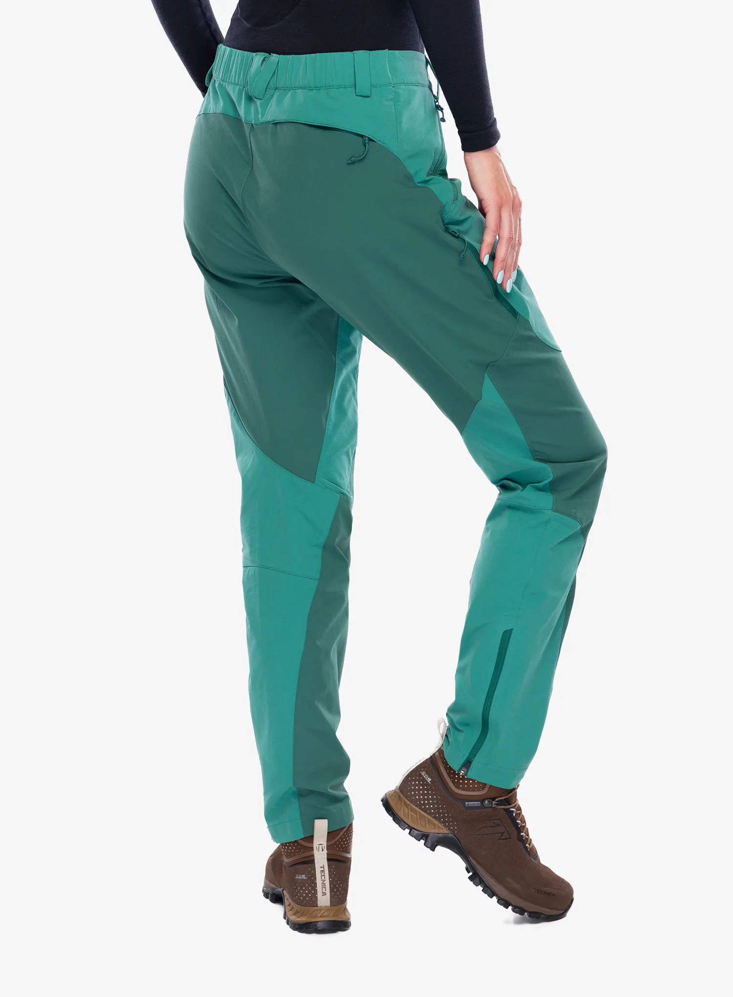 Trekové kalhoty dámské Rab Torque Mountain Pants - eucalyptus/green slate