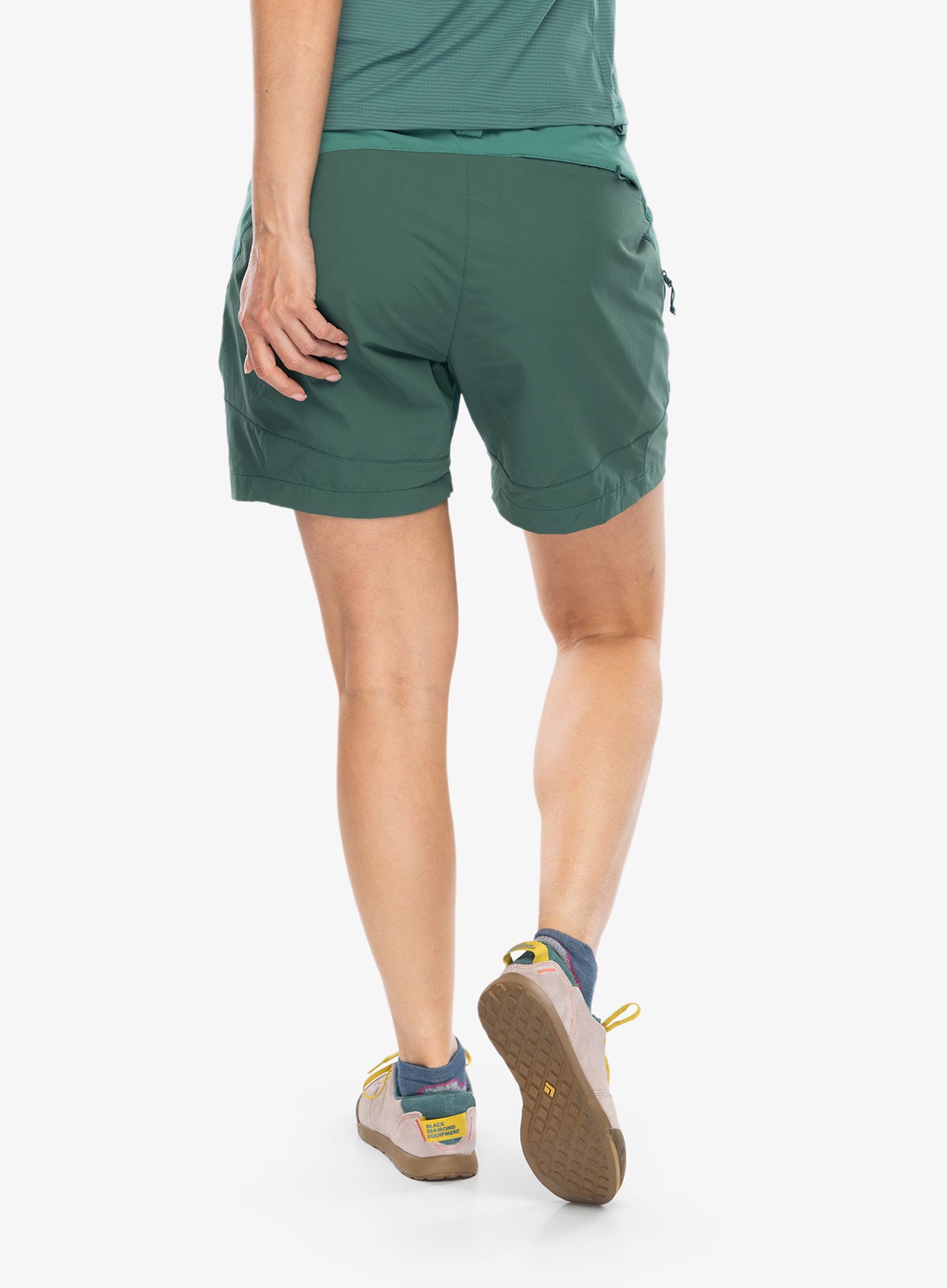 Turistické kraťasy dámské Rab Torque Mountain Shorts - eucalyptus/green slate