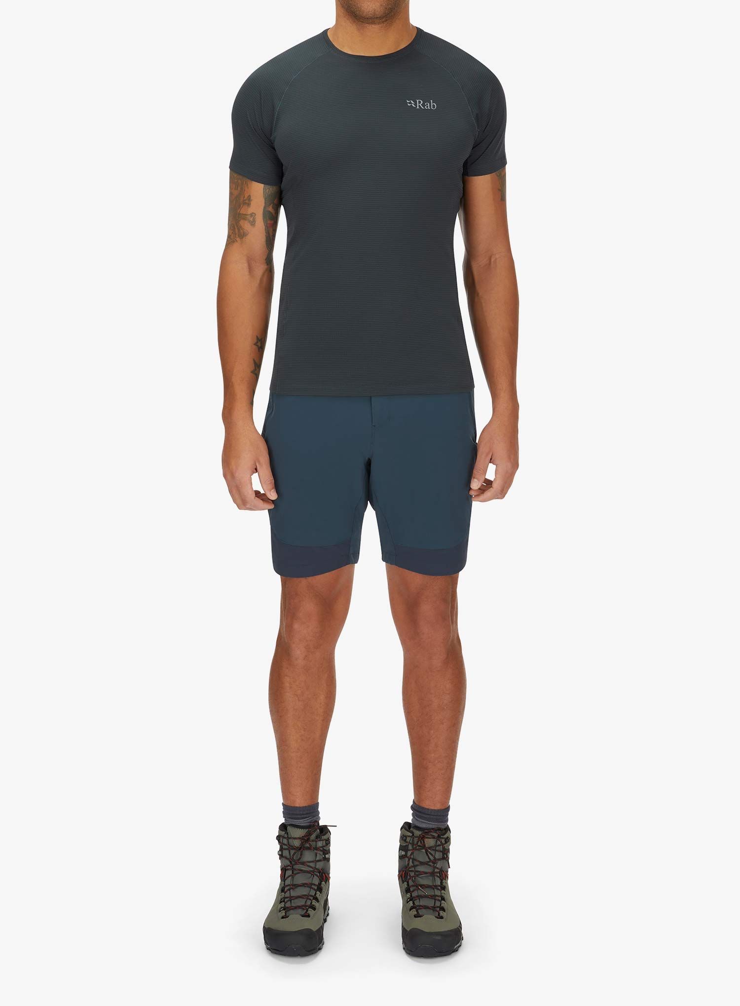 Outdoorové kraťasy Rab Torque Mountain Shorts - tempest blue/deep ink