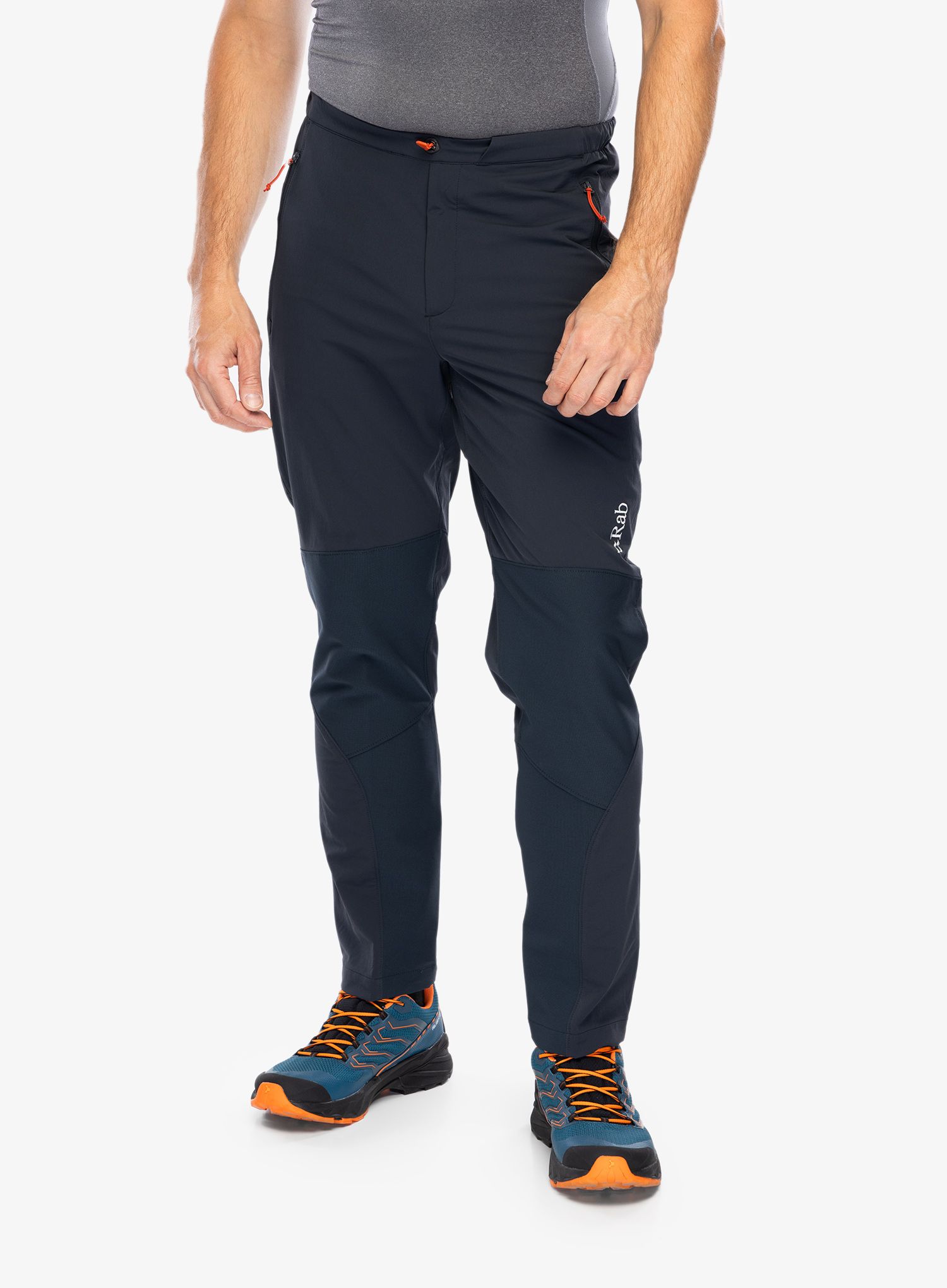 Trekové kalhoty Rab Torque Pants - beluga/beluga