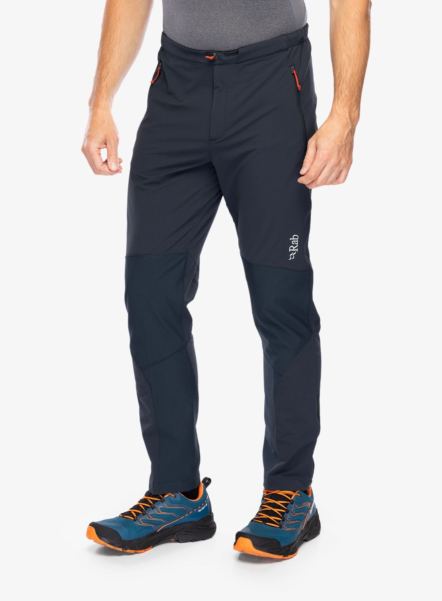 Trekové kalhoty Rab Torque Pants - beluga/beluga