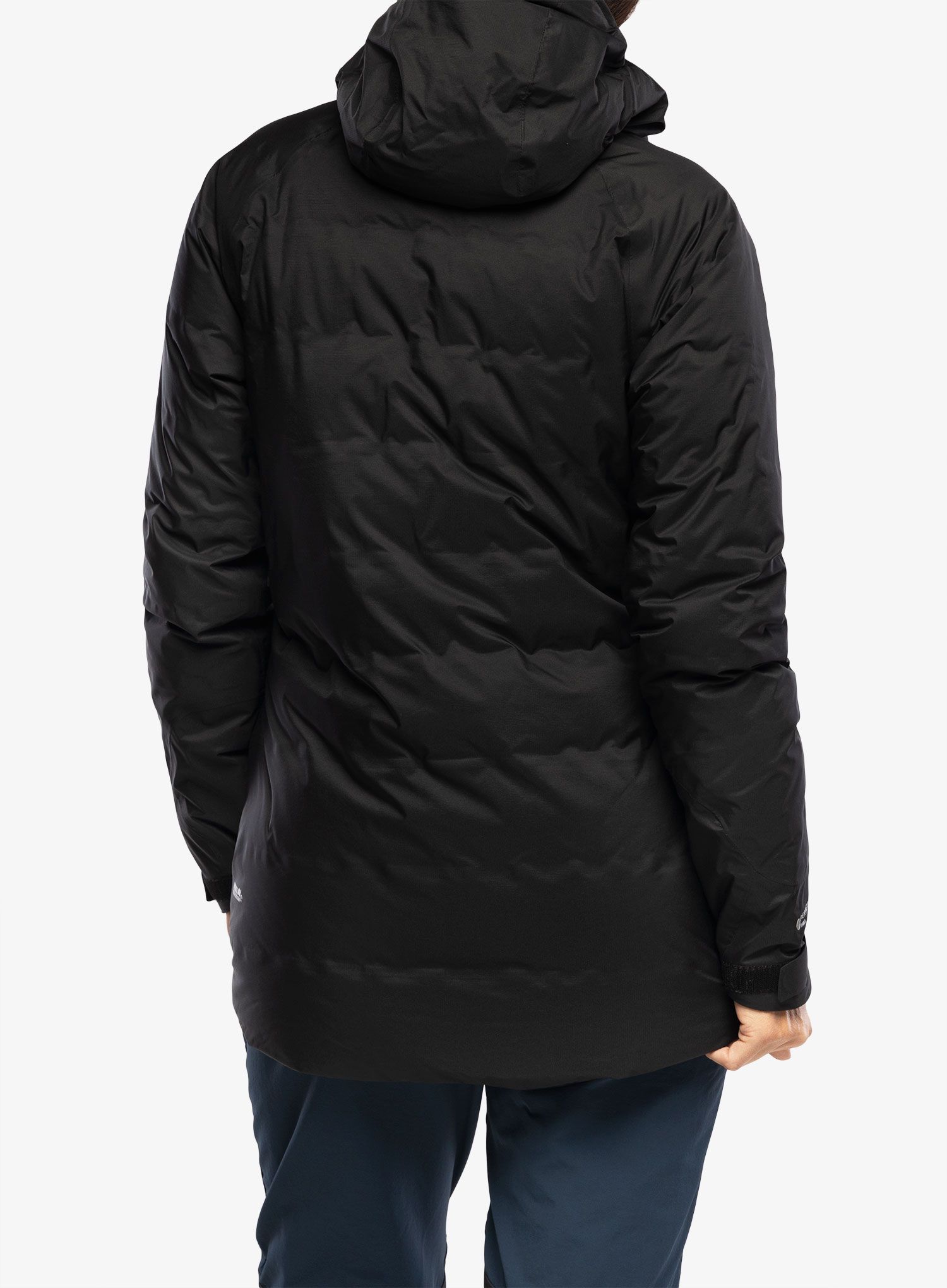 Péřová bunda damska Rab Valiance Jacket - black