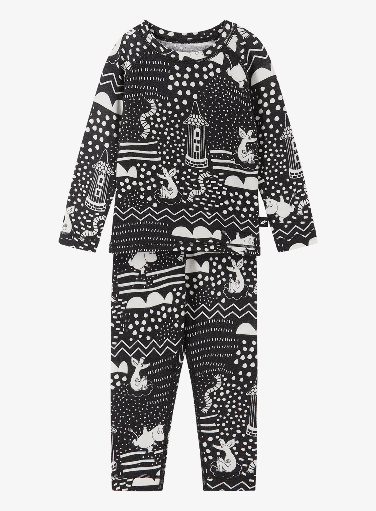 Funkční prádlo pro děti Reima Moomin Trivsam - black