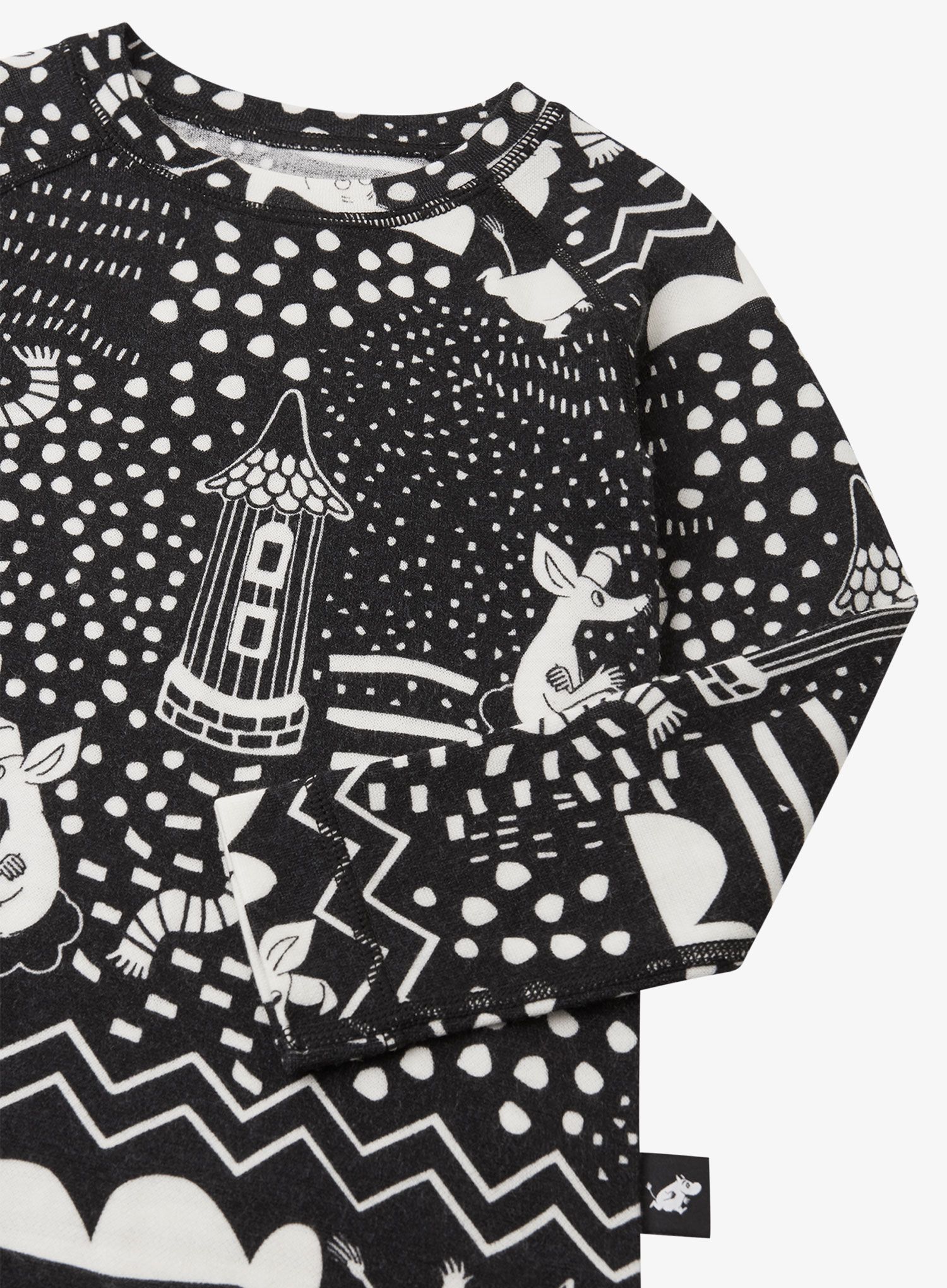 Funkční prádlo pro děti Reima Moomin Trivsam - black