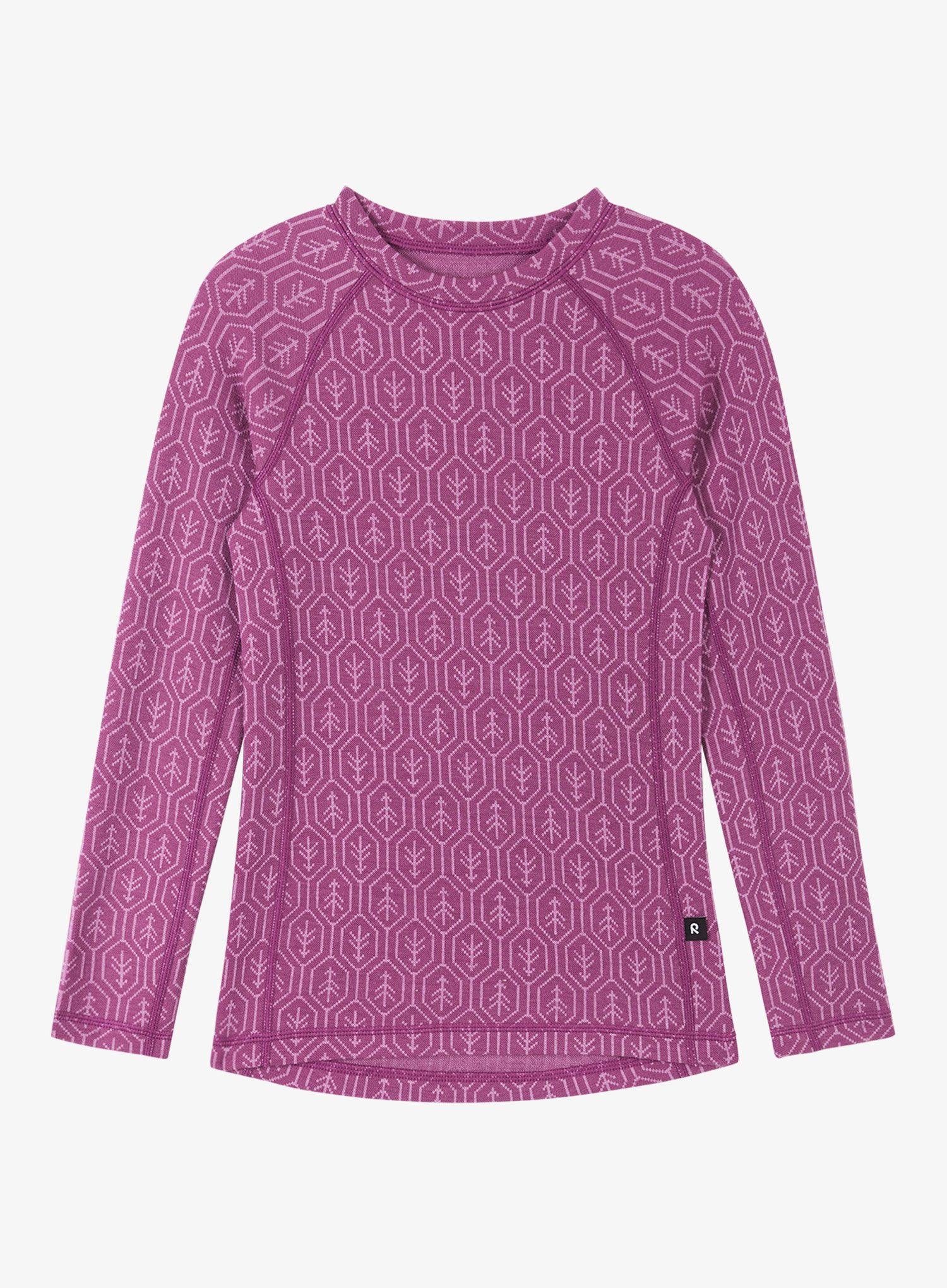Funkční prádlo pro děti Reima Taival - red violet