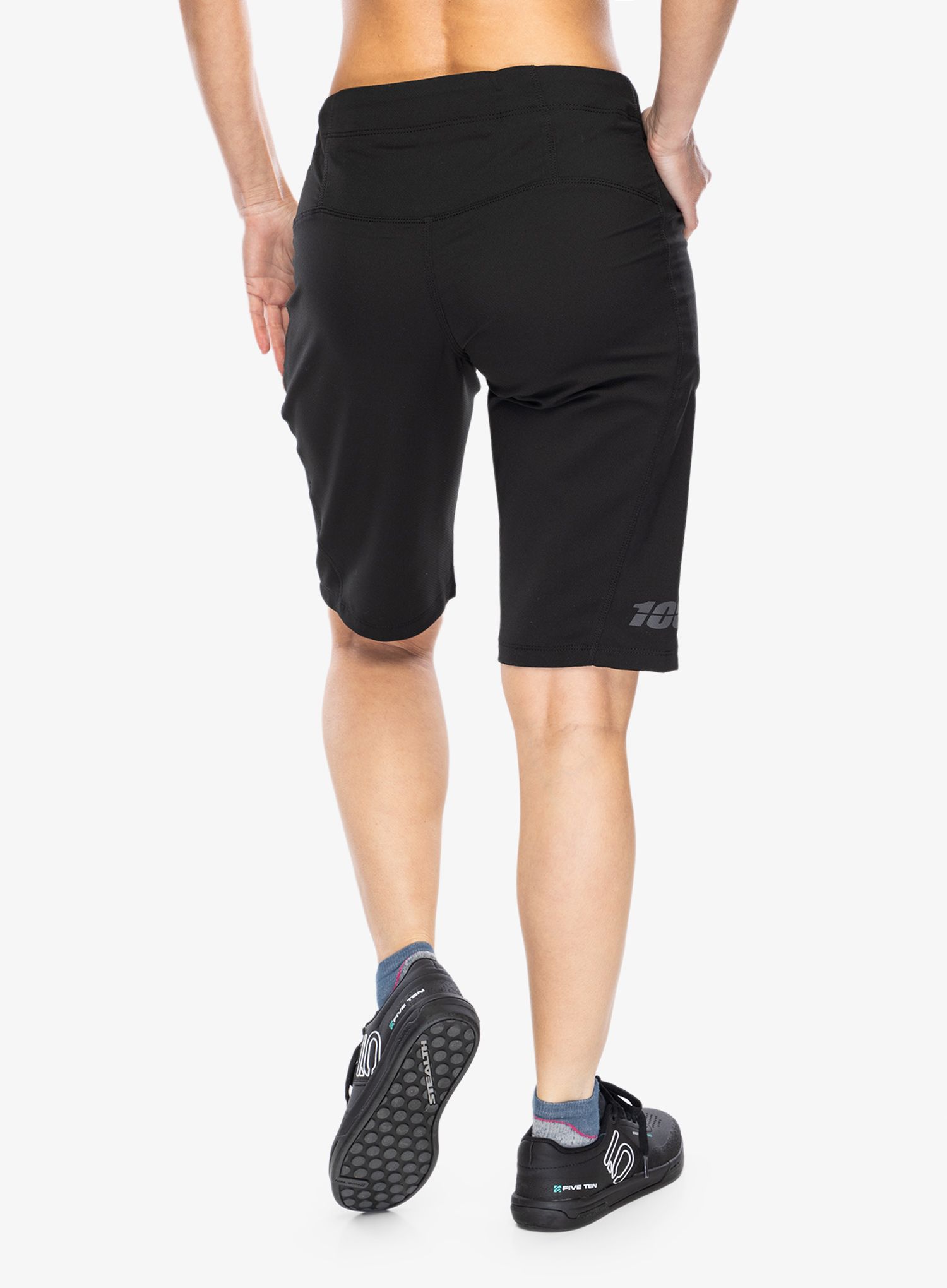 Cyklokraťasy dámské 100% Ridecamp Short - black