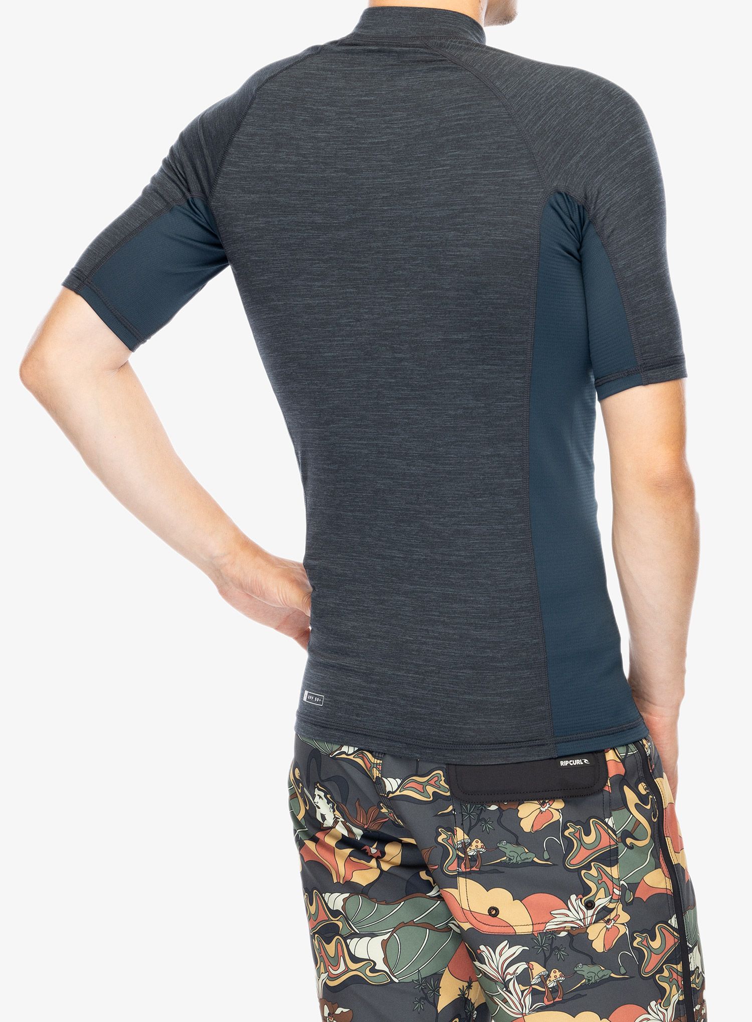 Rychleschnoucí triko Rip Curl Dawn Patrol Upf Perf S/S - navy marle