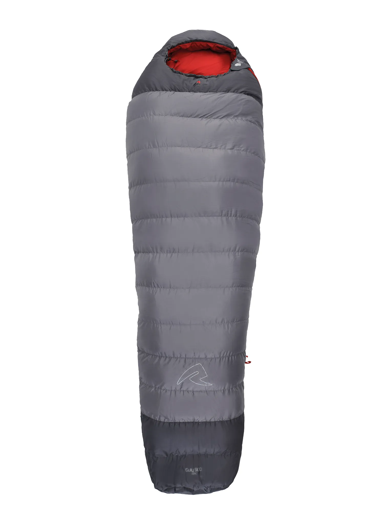 Péřový spacák Robens Gully 900 (195 cm) - gray