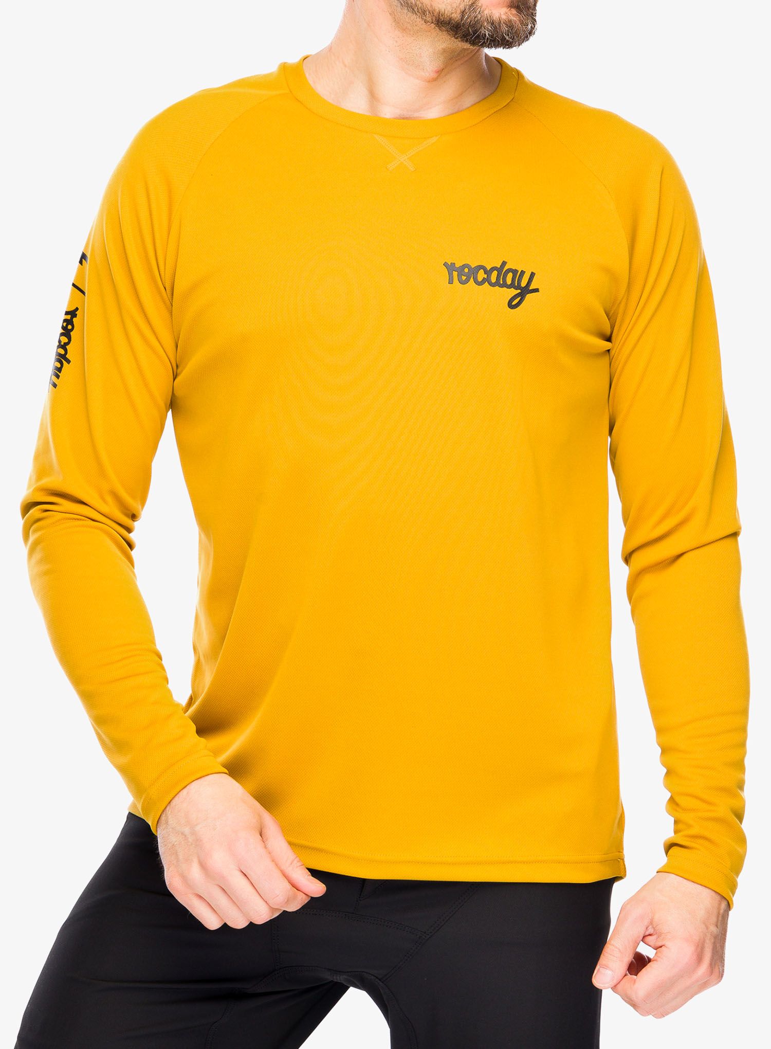 Cyklistická mikina Rocday Podium - yellow