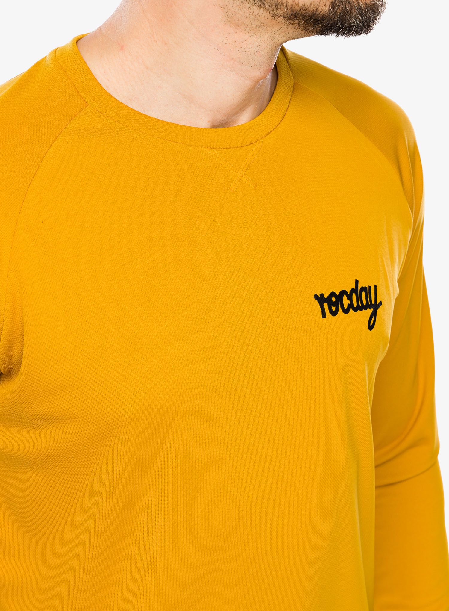 Cyklistická mikina Rocday Podium - yellow