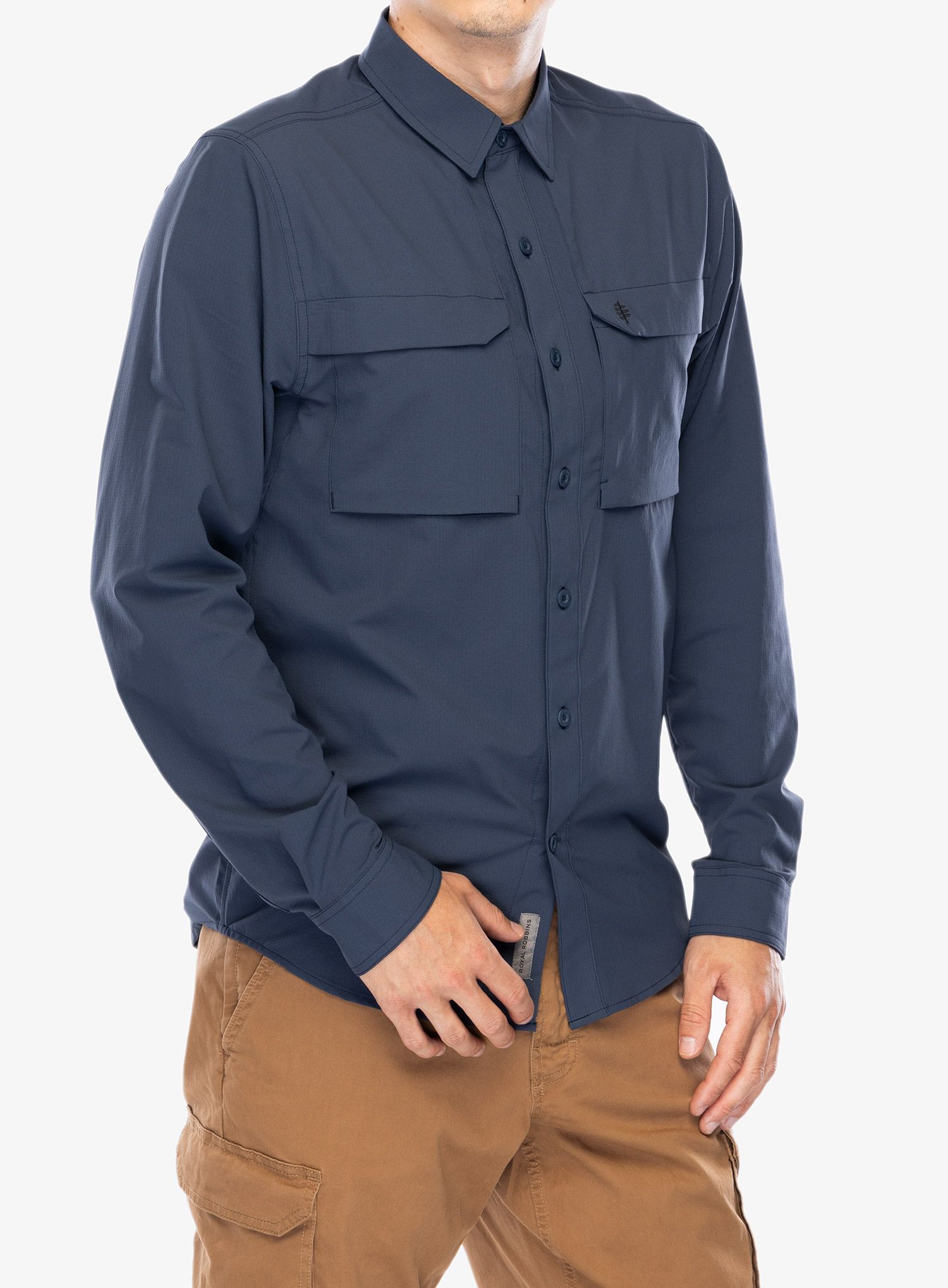 Cestovní košile Royal Robbins Expedition Pro L/S - navy