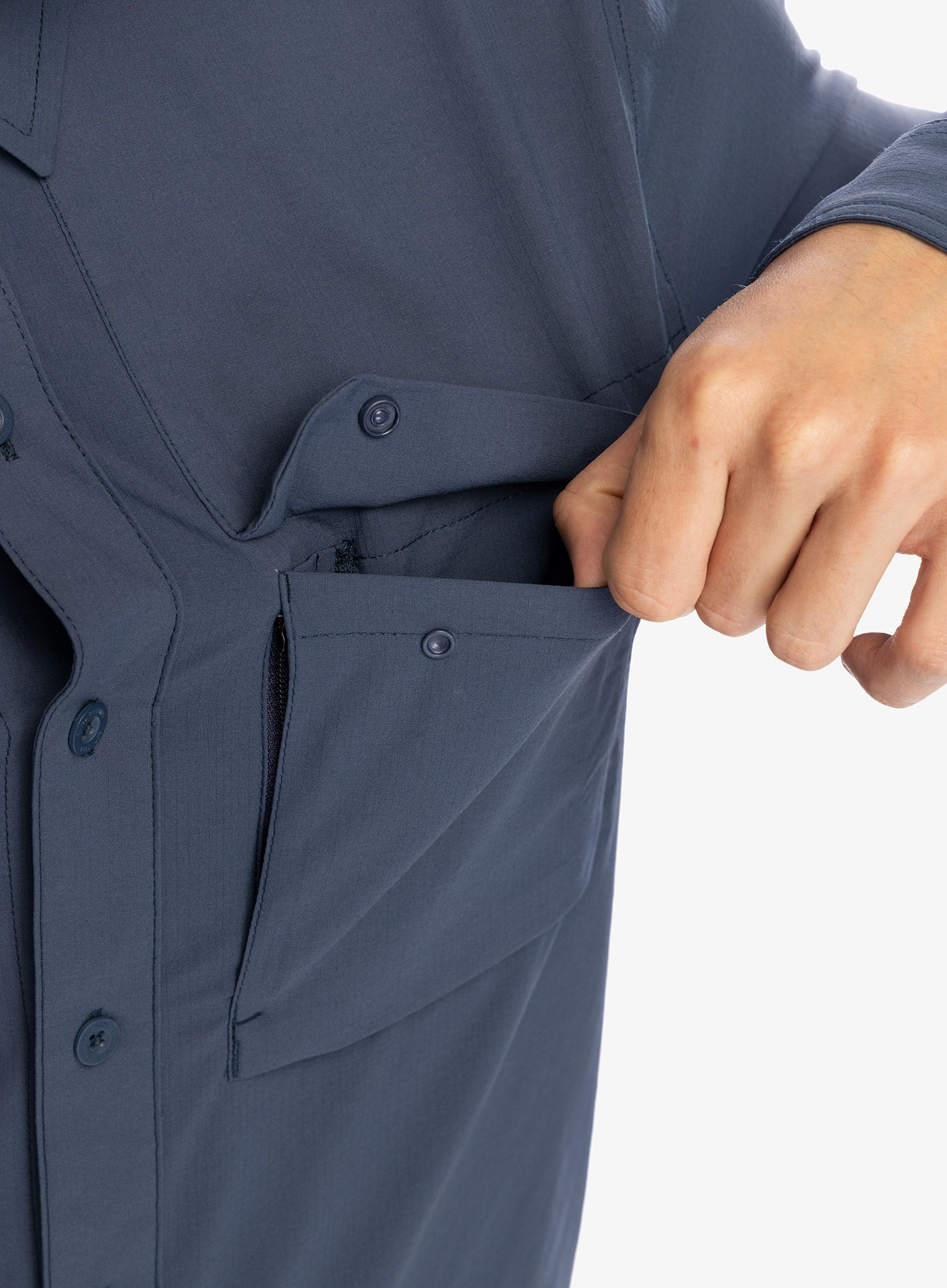 Cestovní košile Royal Robbins Expedition Pro L/S - navy