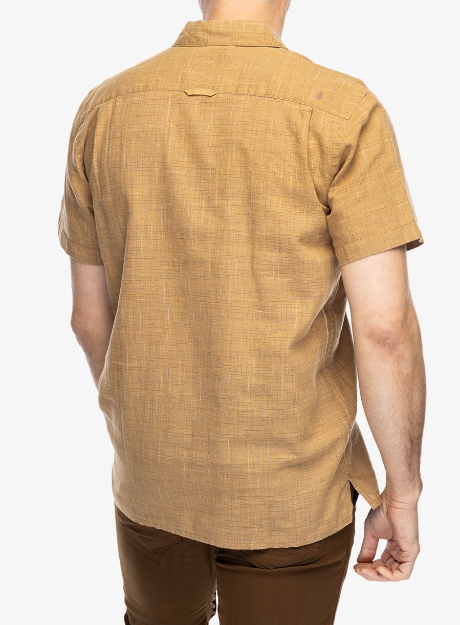 Košile Royal Robbins Hempline Spaced SS - bistre