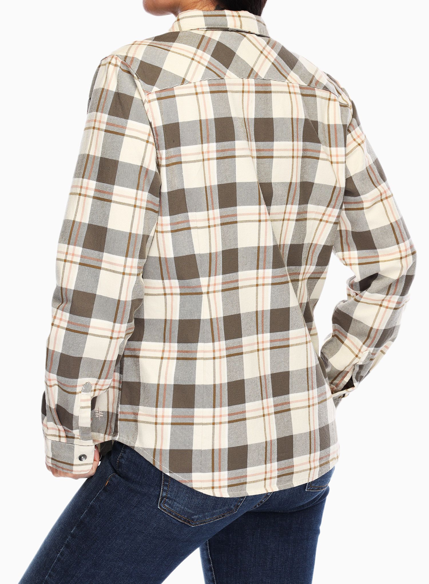 Dámská turistická košile Royal Robbins Lieback Organic Cotton Flannel LS - everglade timber cove pld