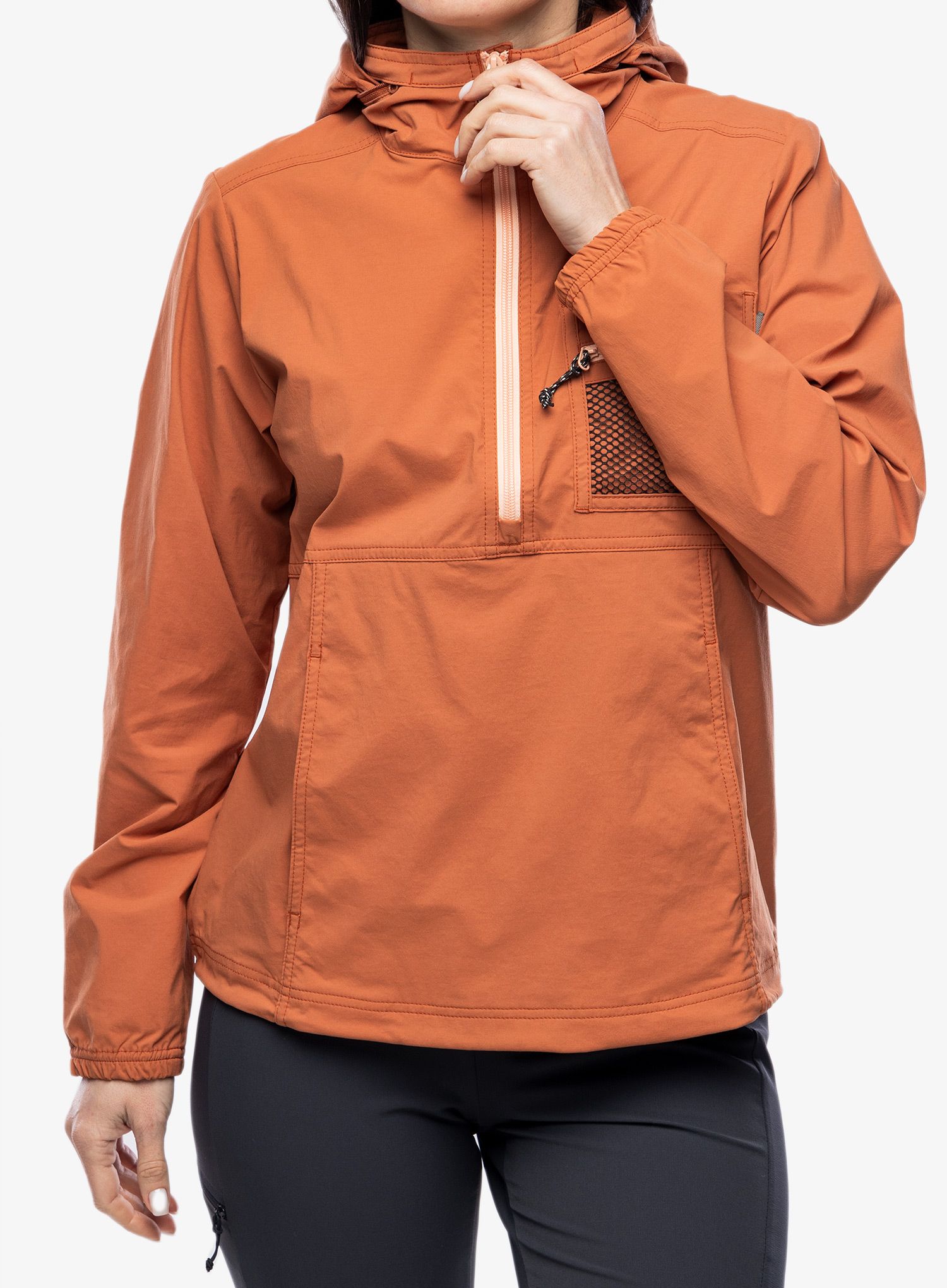 Větrovka dámská Royal Robbins Merced Anorak - baked clay