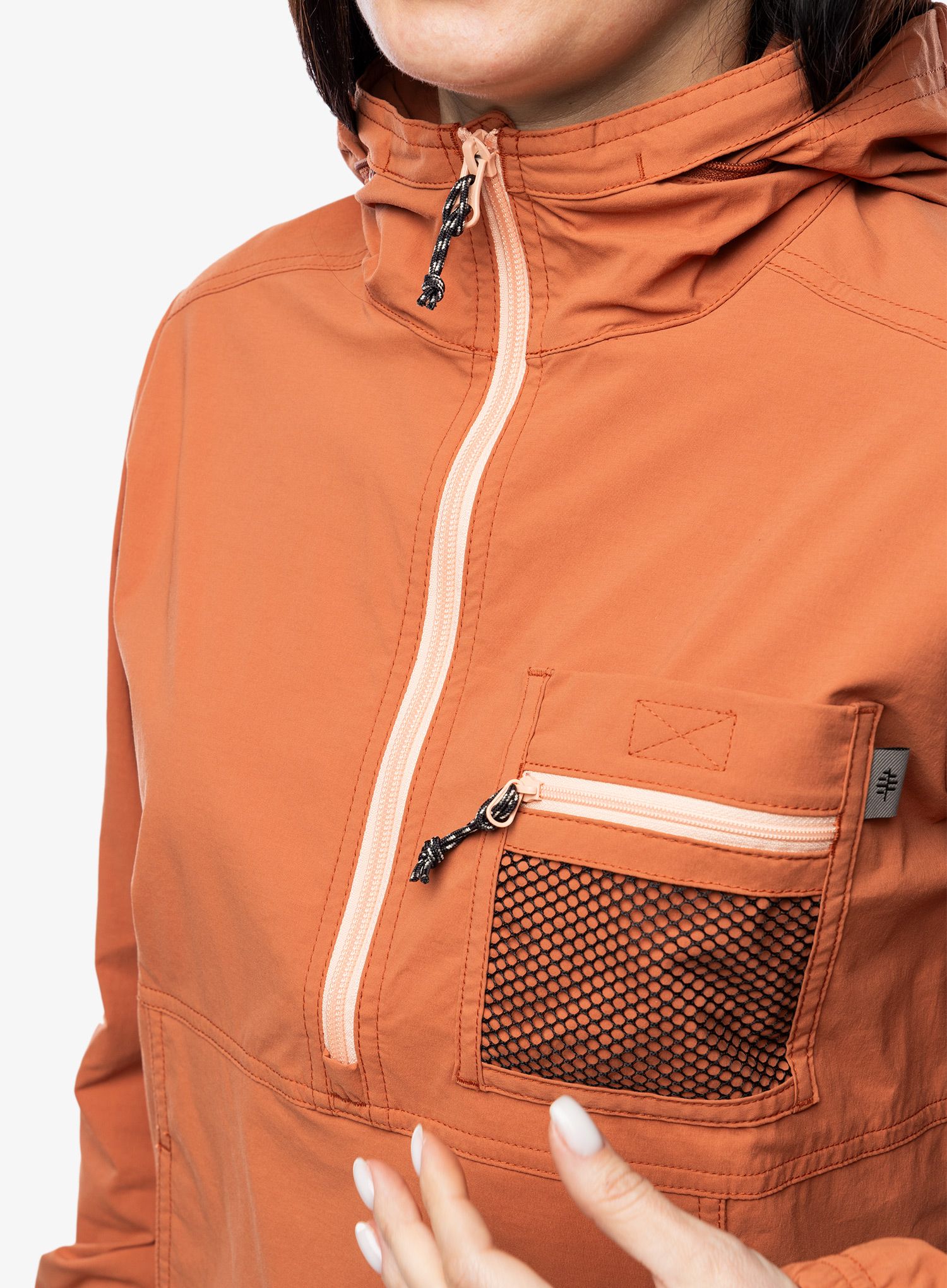 Větrovka dámská Royal Robbins Merced Anorak - baked clay