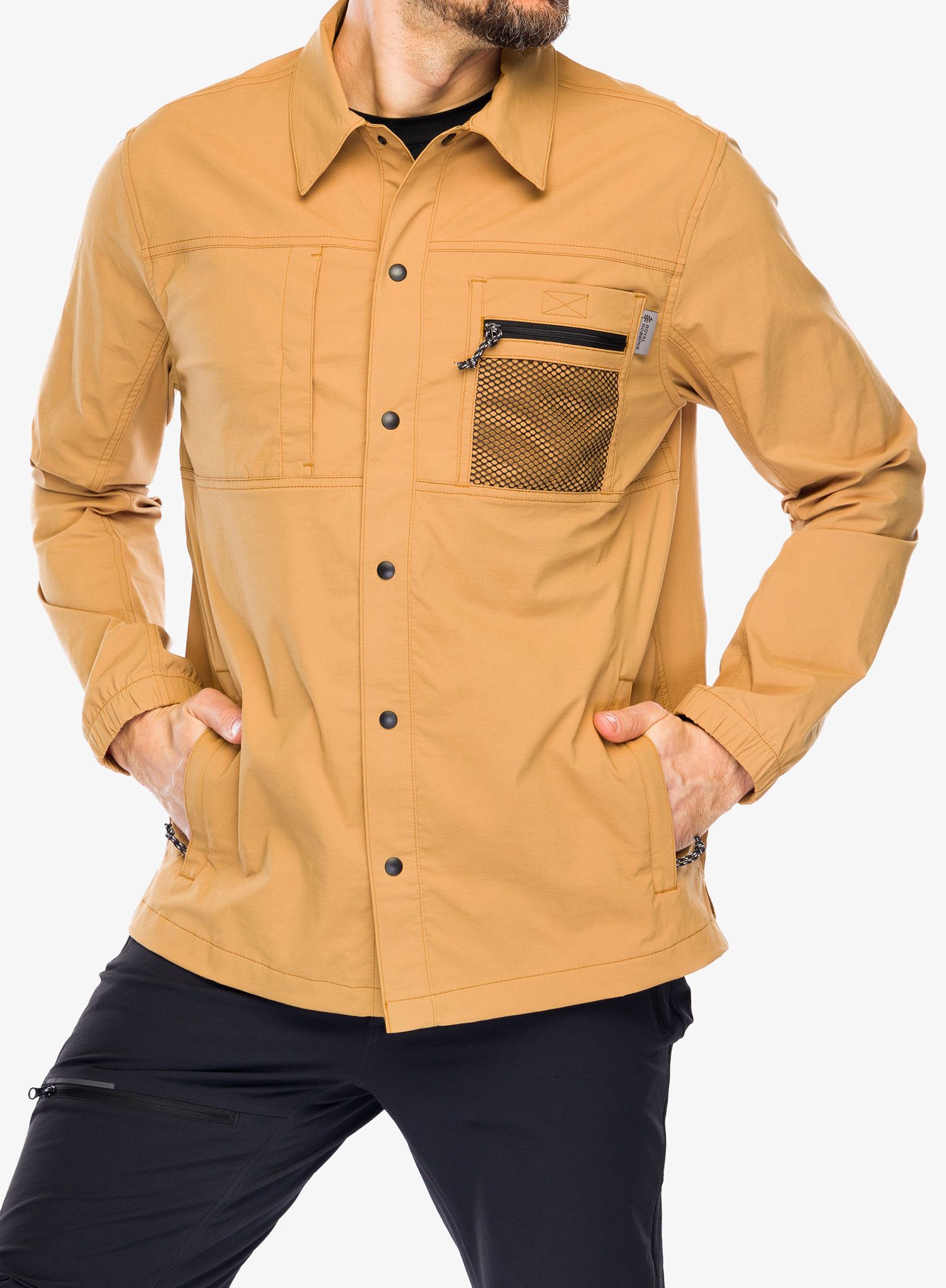 Větrovka Royal Robbins Merced Wind Shirt - bistre