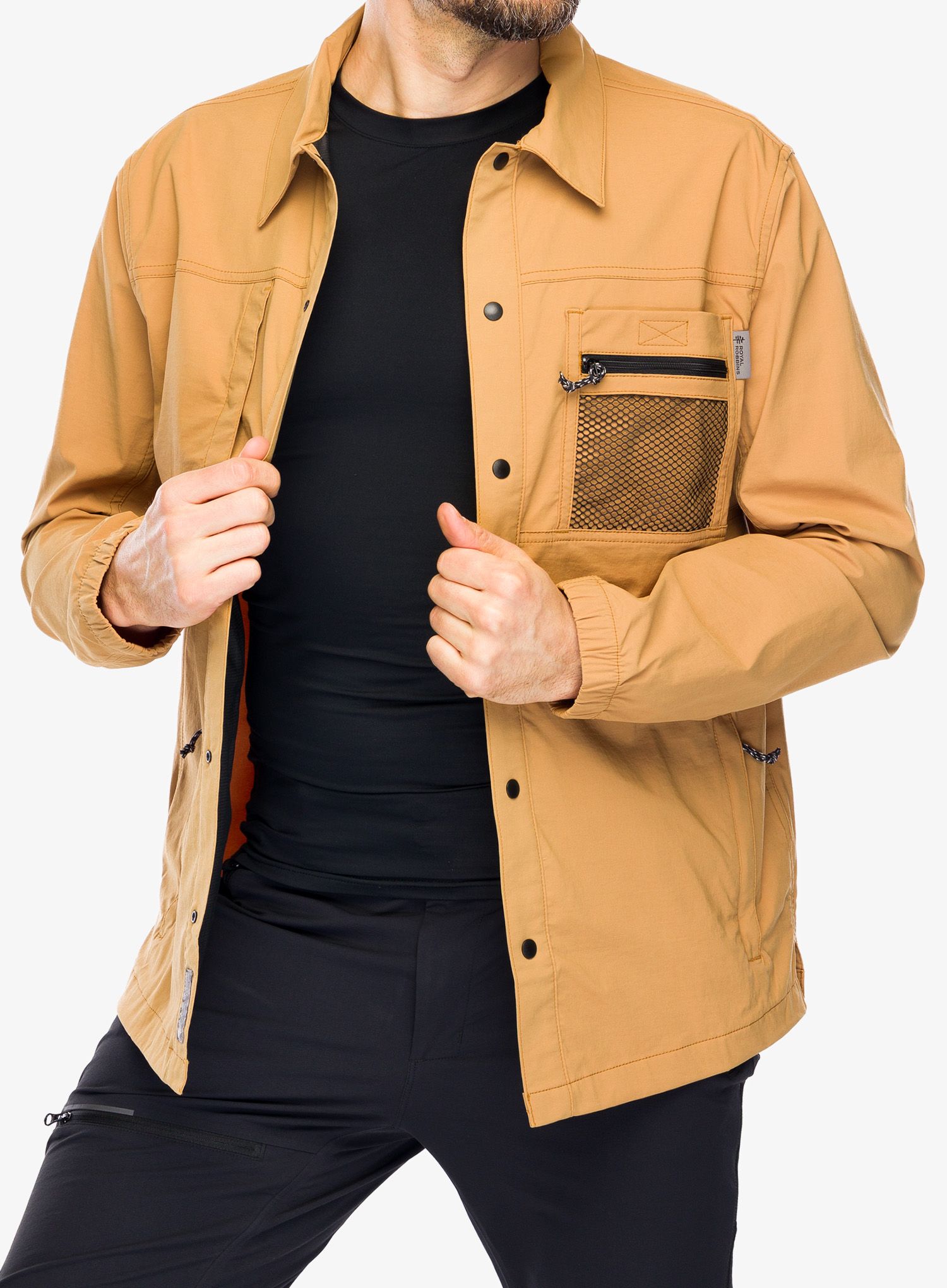 Větrovka Royal Robbins Merced Wind Shirt - bistre