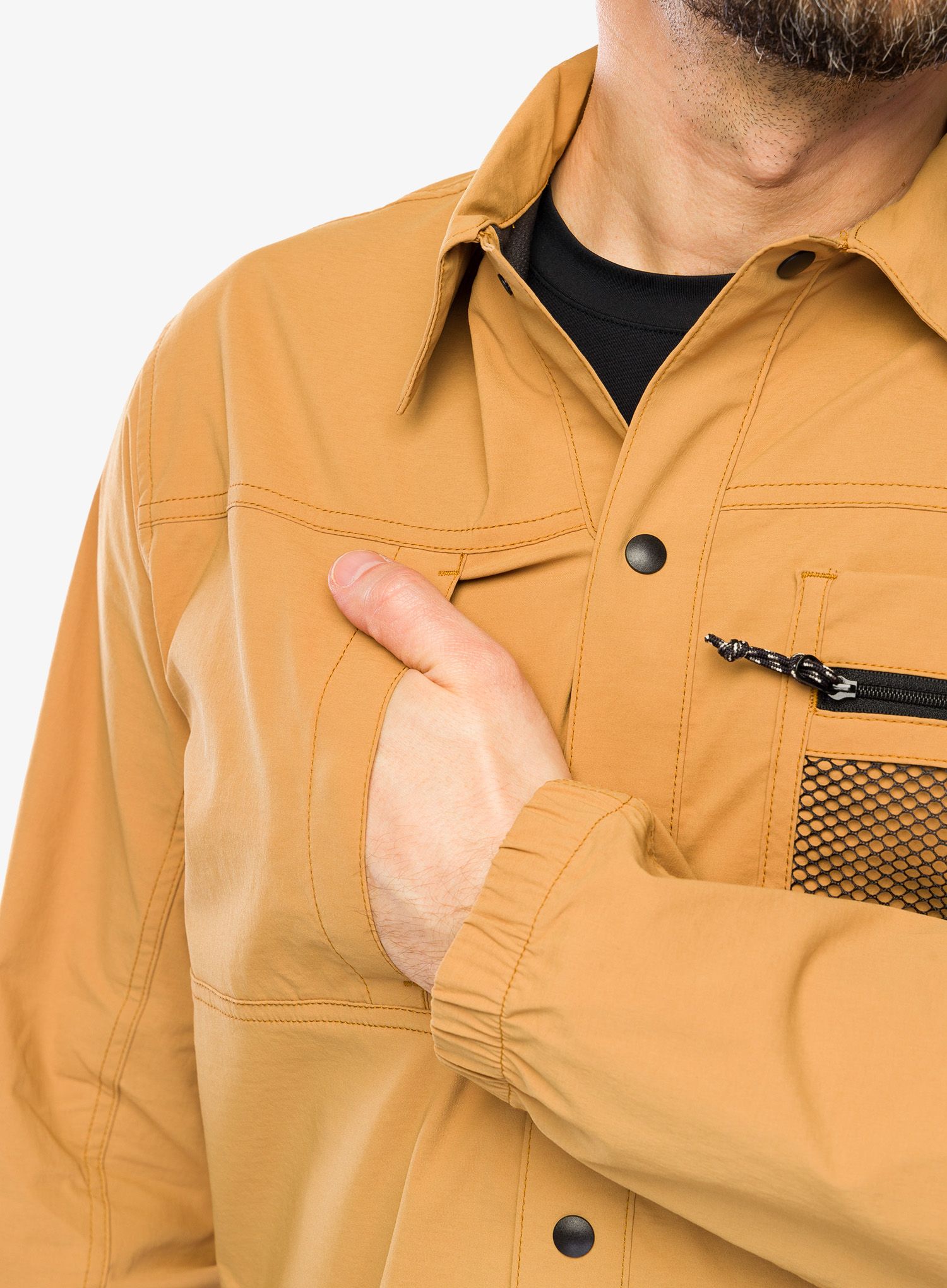 Větrovka Royal Robbins Merced Wind Shirt - bistre